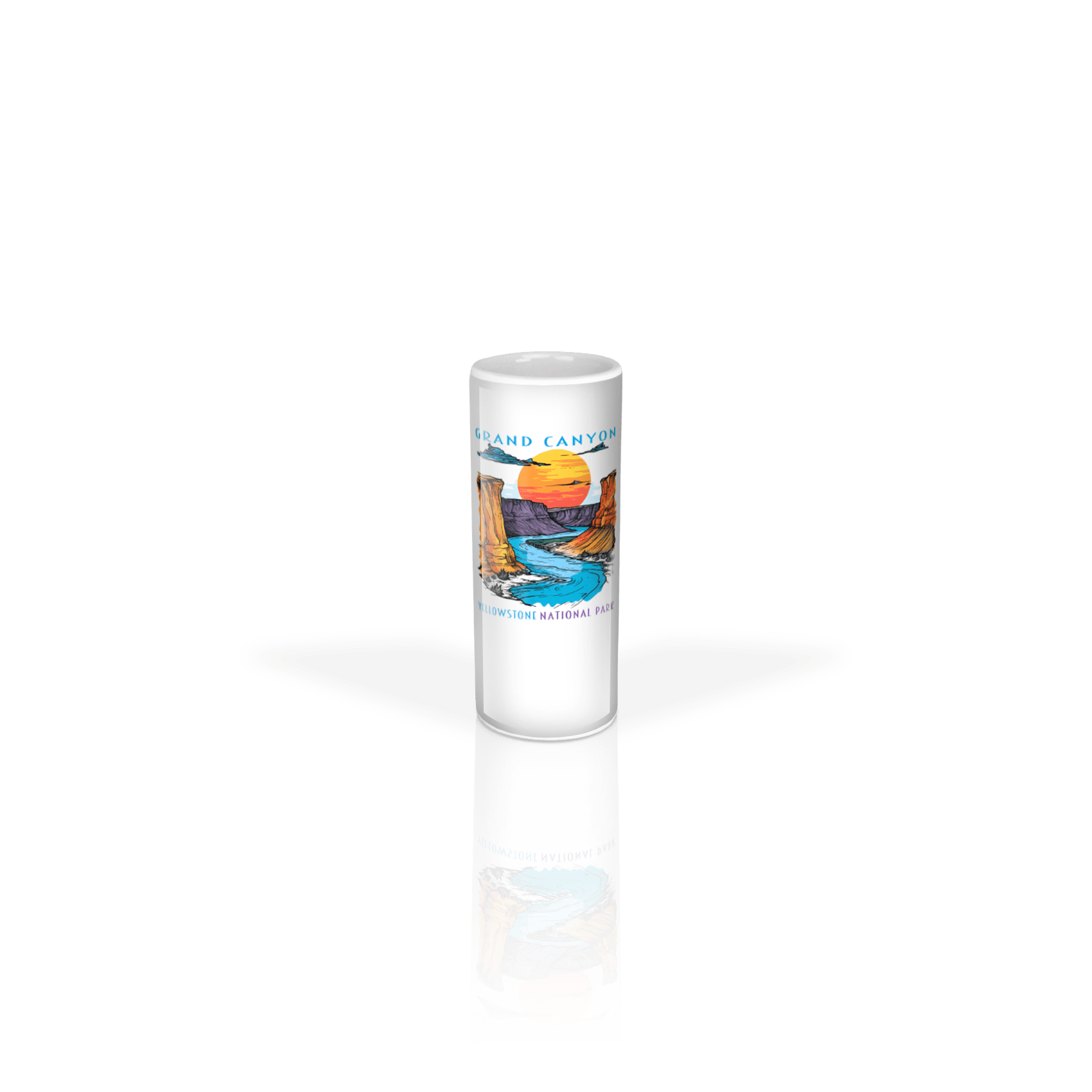 Ceramic Shooter 3oz White