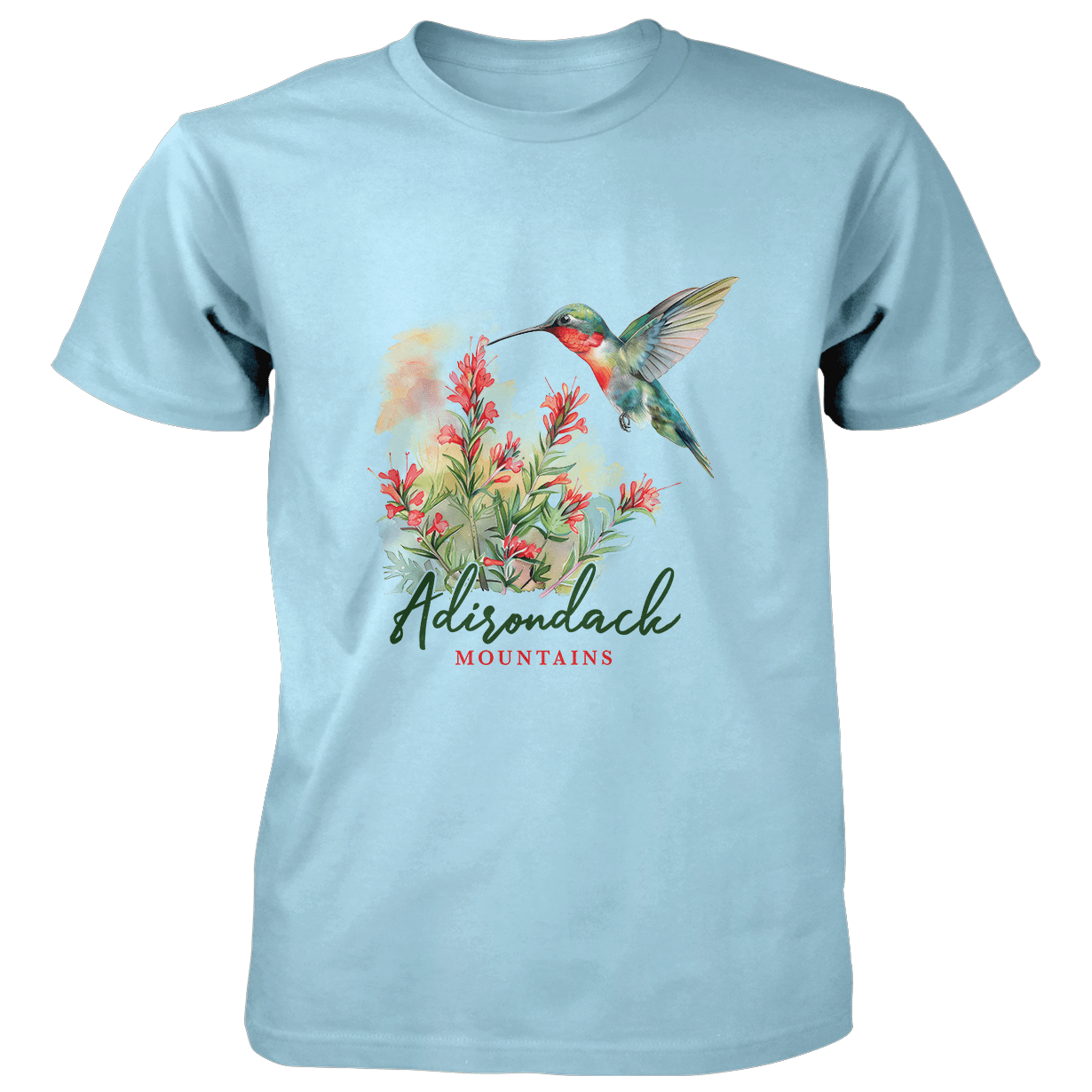 Hummingbird Indian Paintbrush Flower