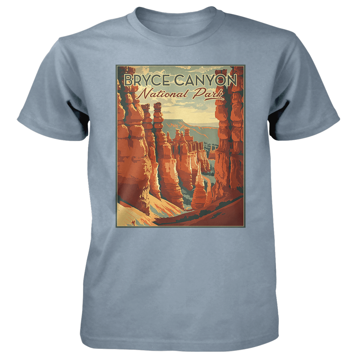 Hoodoo Graphic Travel Poster
