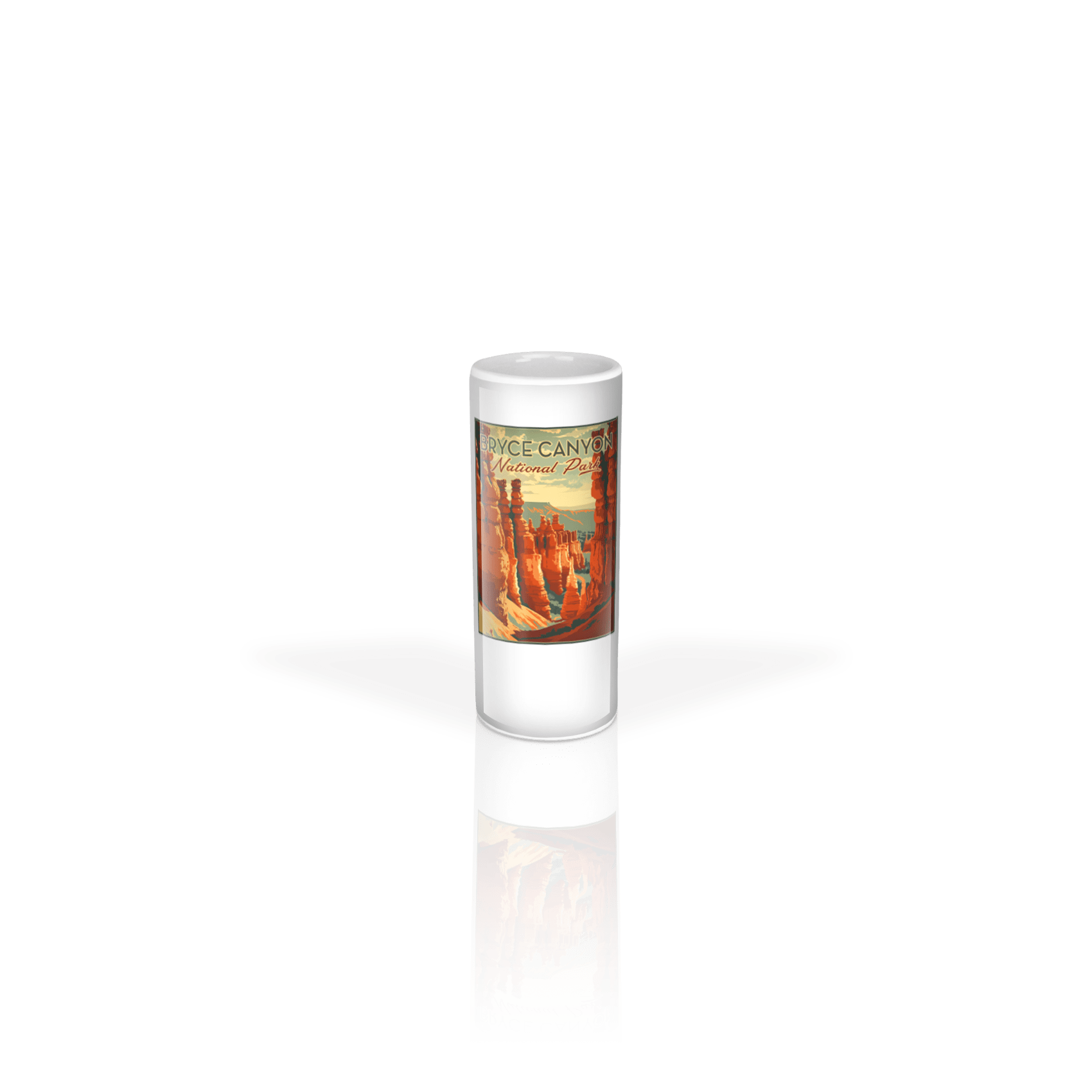 Ceramic Shooter 3oz White