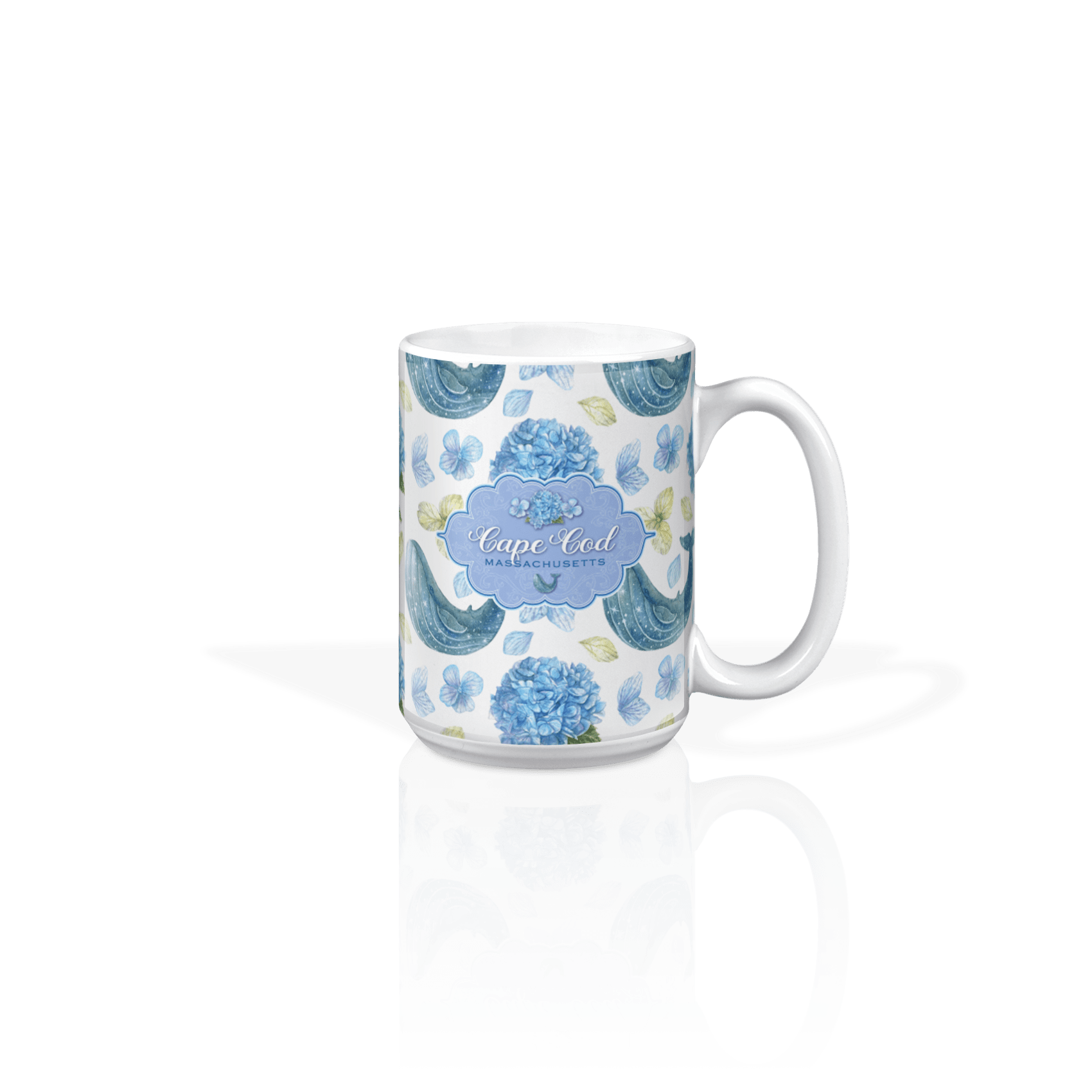 Hydrangea & Whales