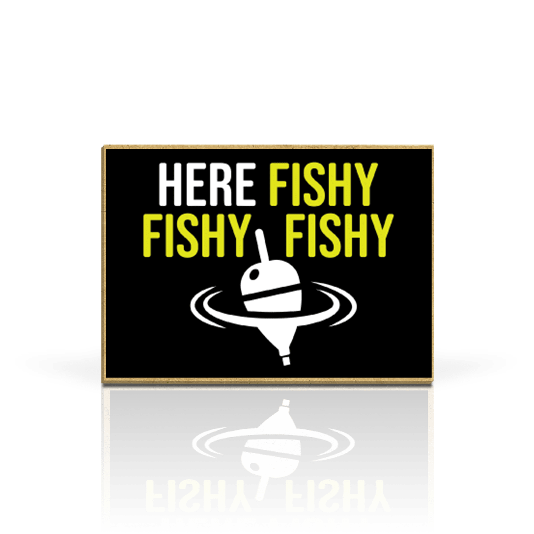 Here Fishy Lime-White
