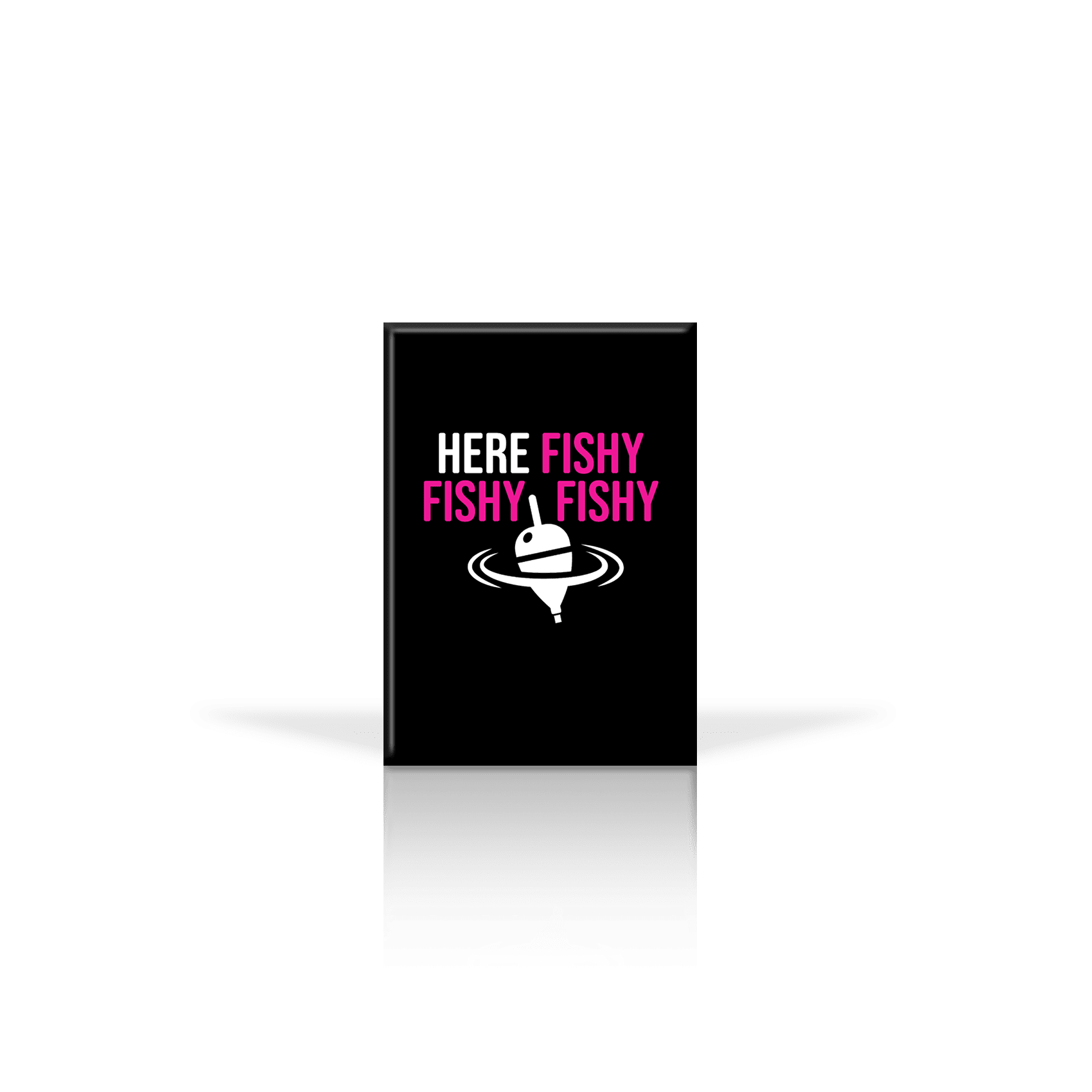 Here Fishy Fuschia White