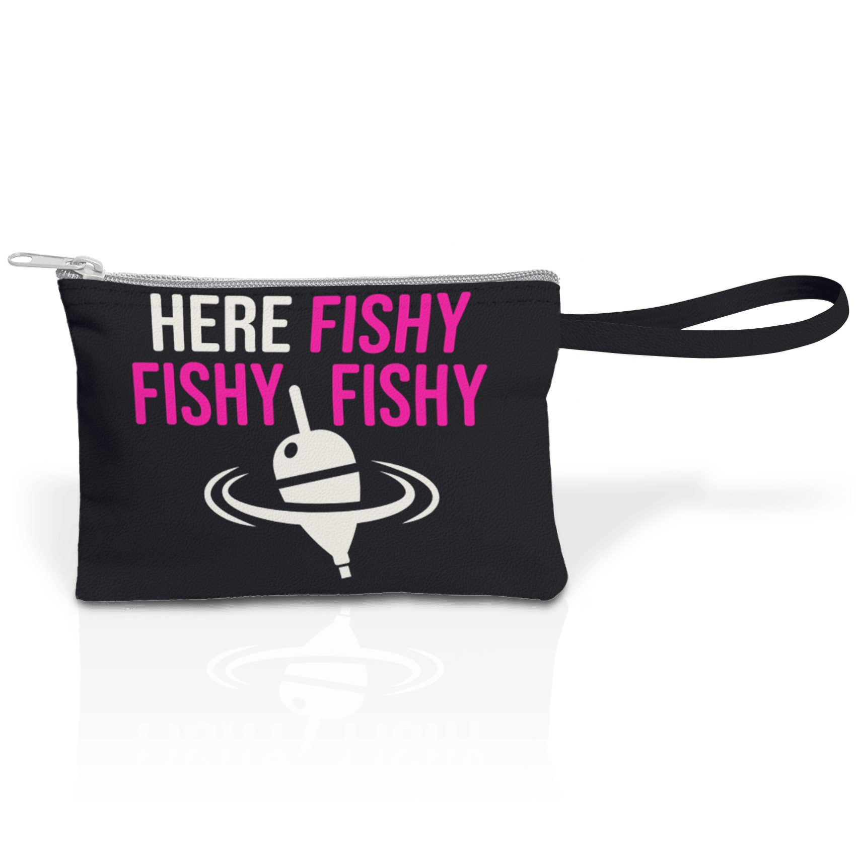 Here Fishy Fuschia White