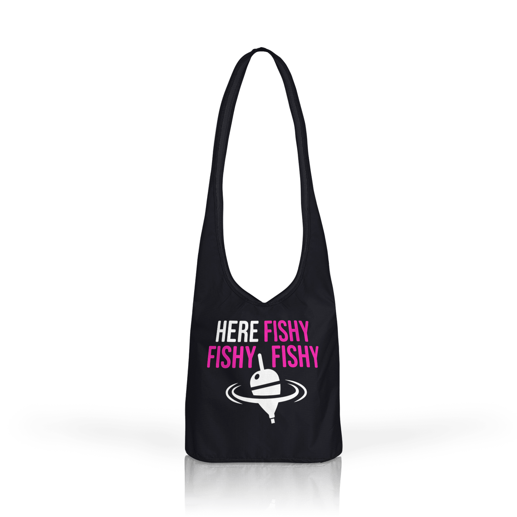 Here Fishy Fuschia White