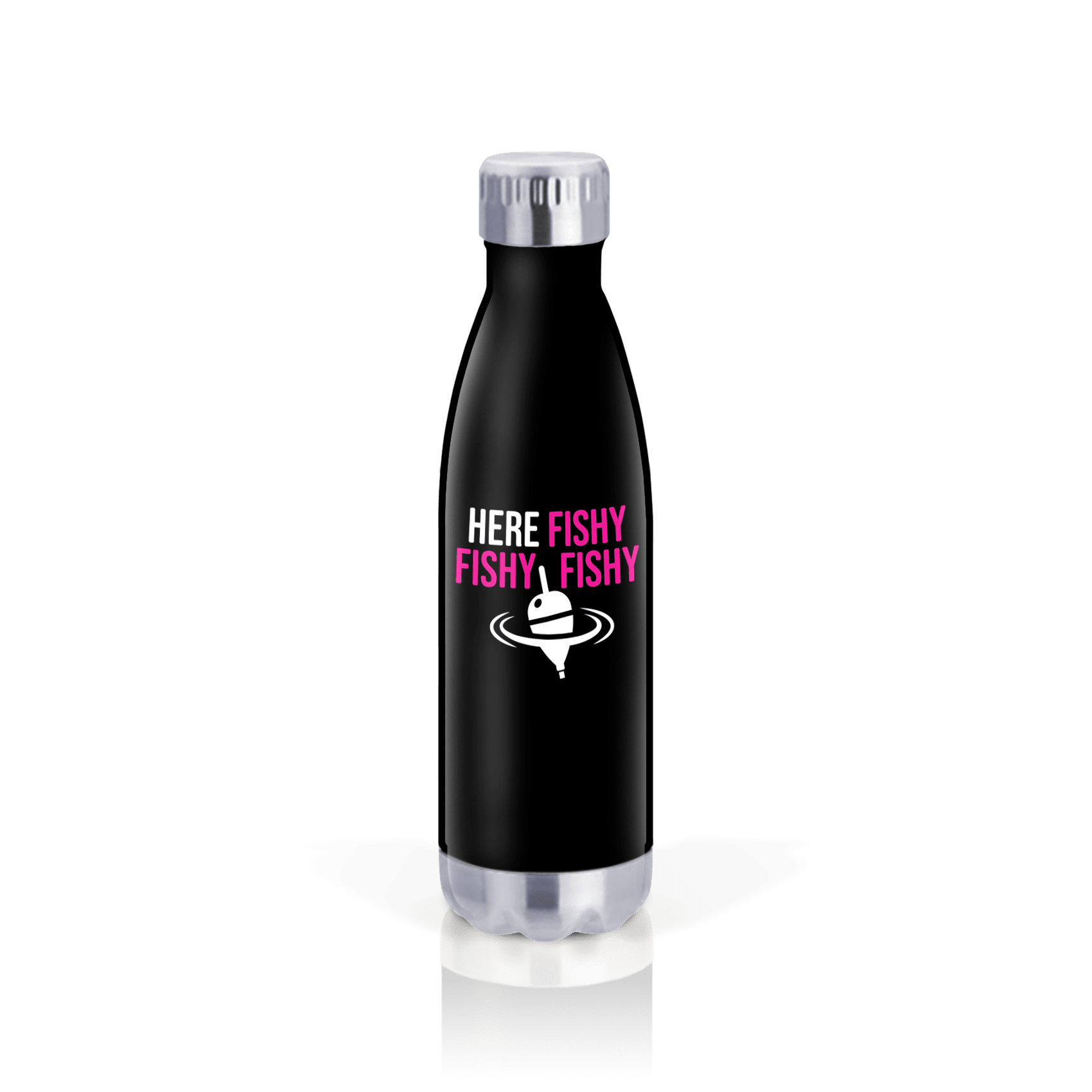 Here Fishy Fuschia White