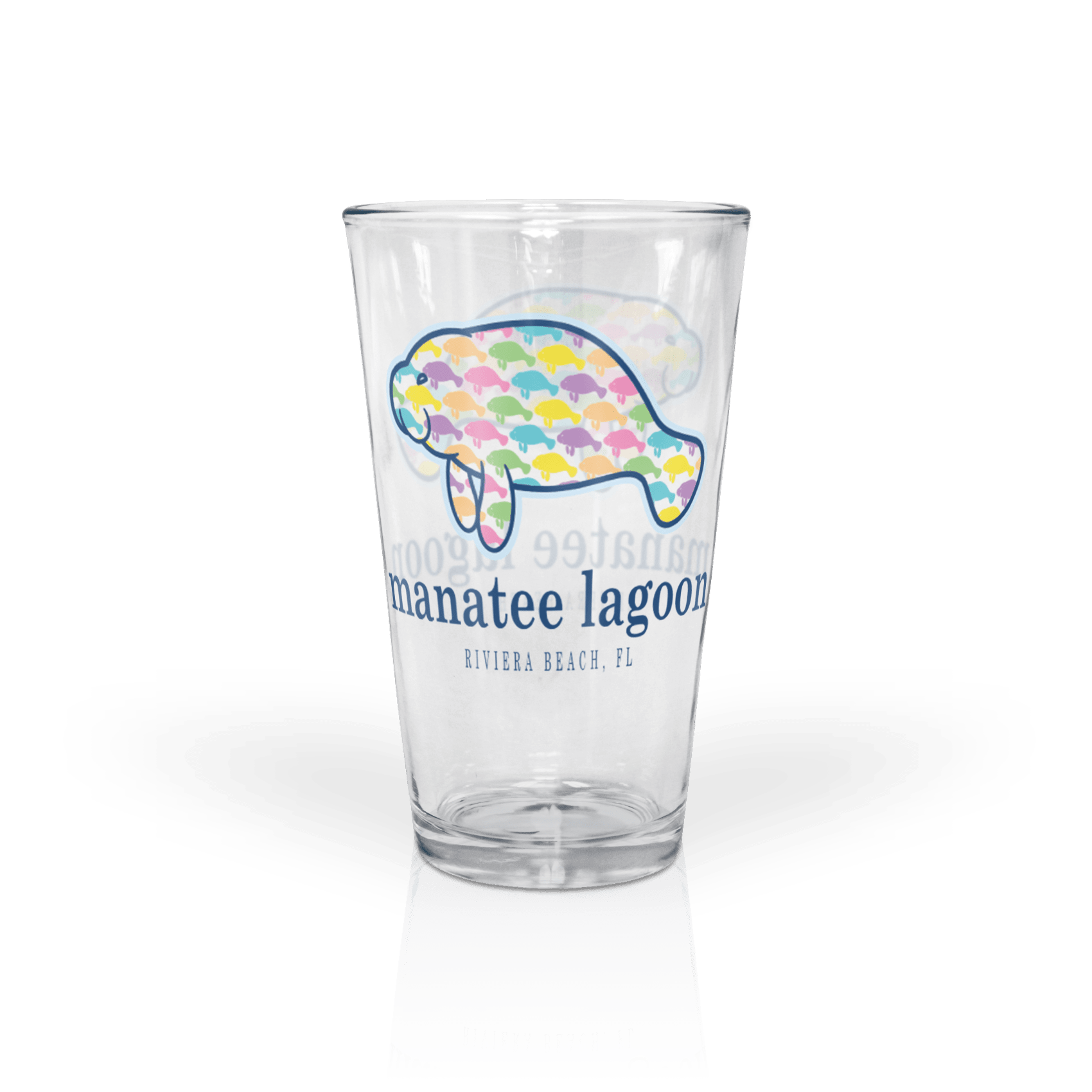 Clear 16 oz Pint Glass