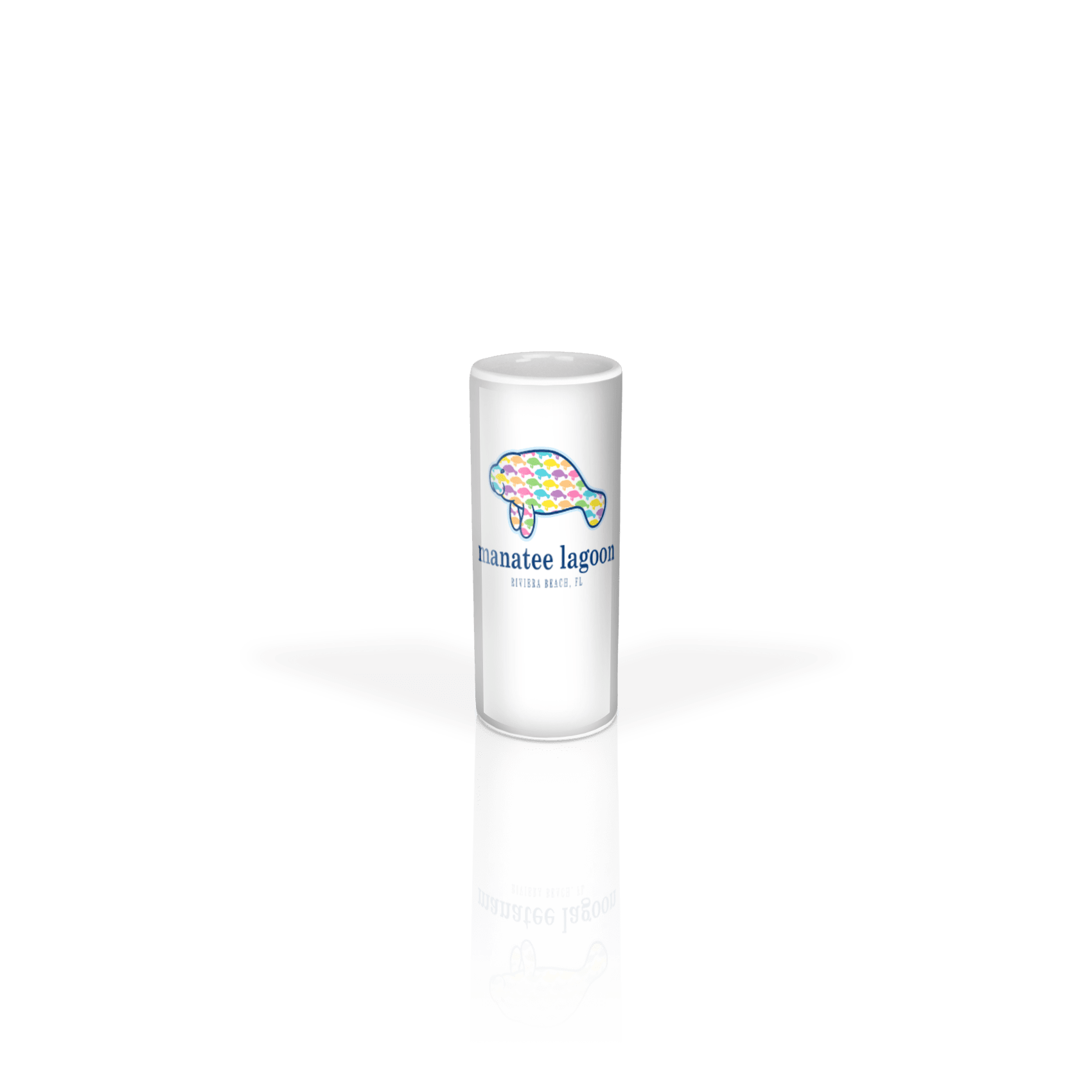 Ceramic Shooter 3oz White