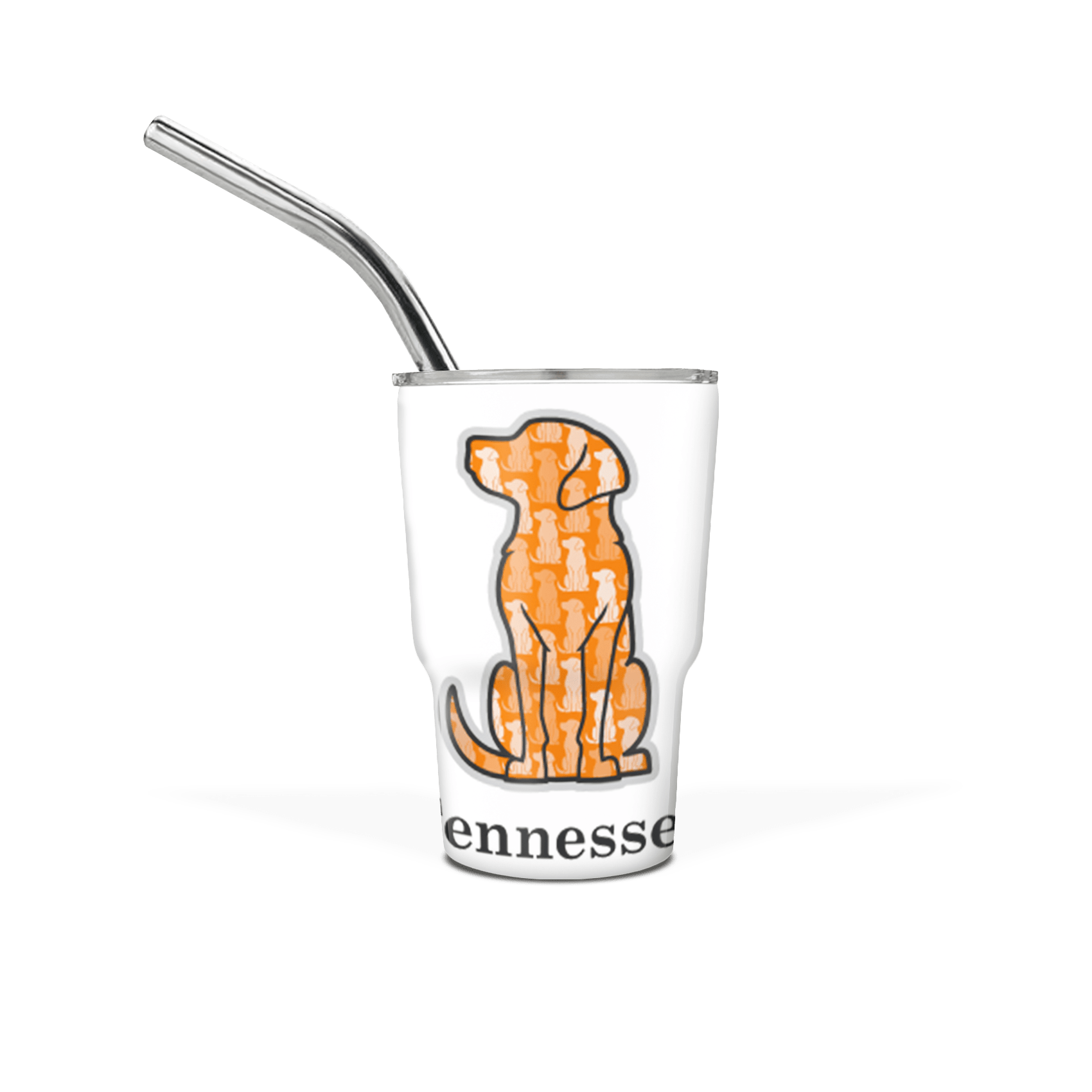 Mini 3 oz Tumbler with Straw