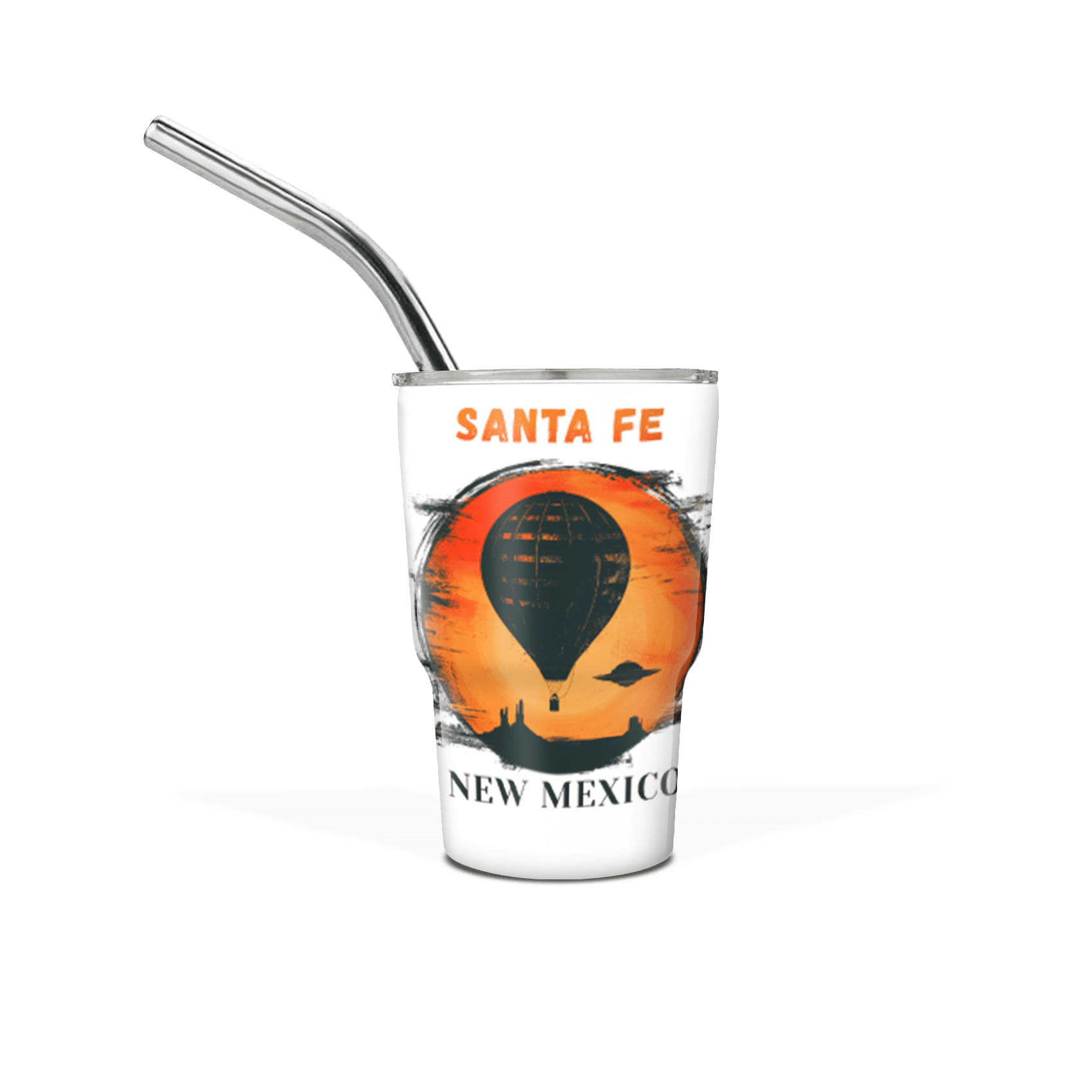 Mini 3 oz Tumbler with Straw
