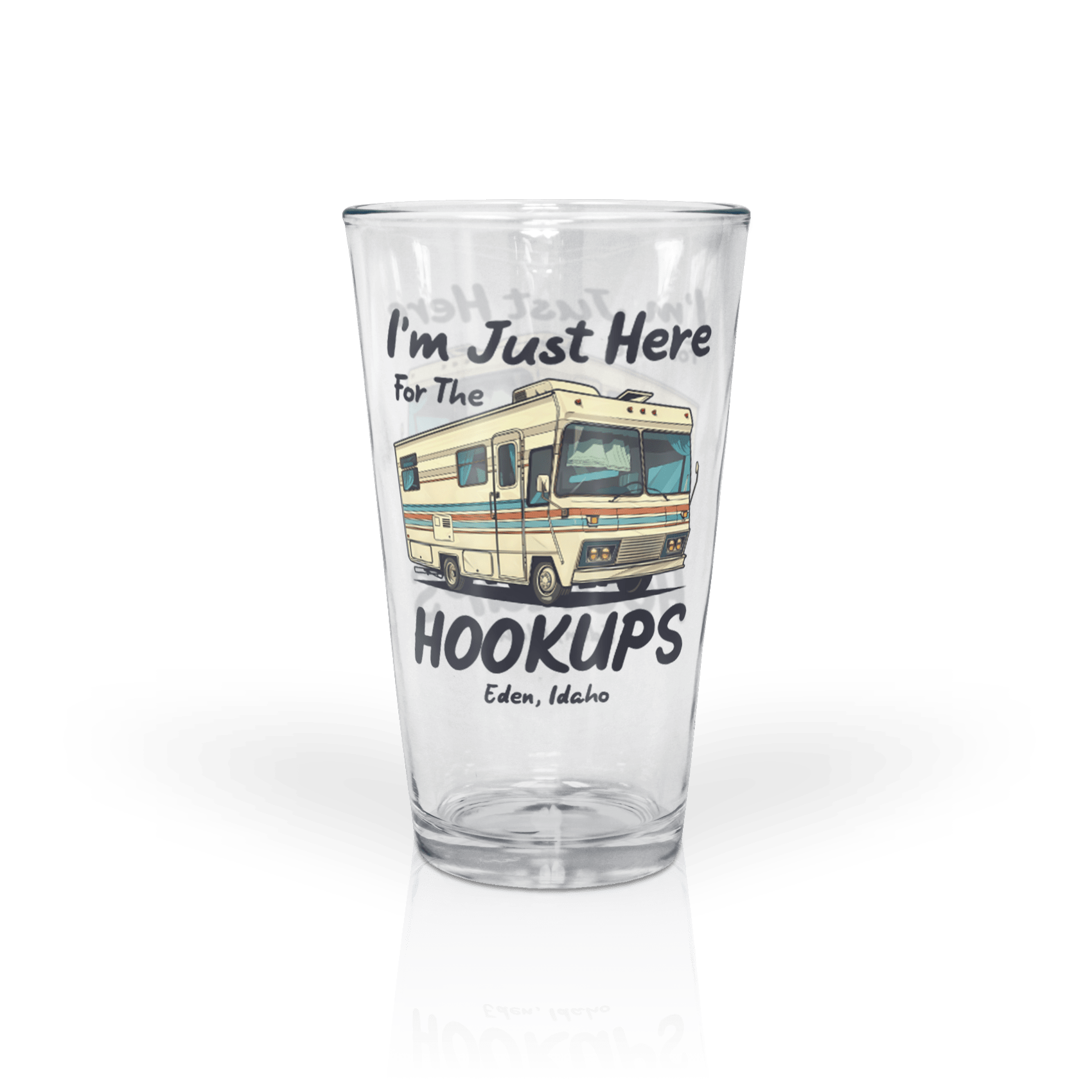 Clear 16 oz Pint Glass