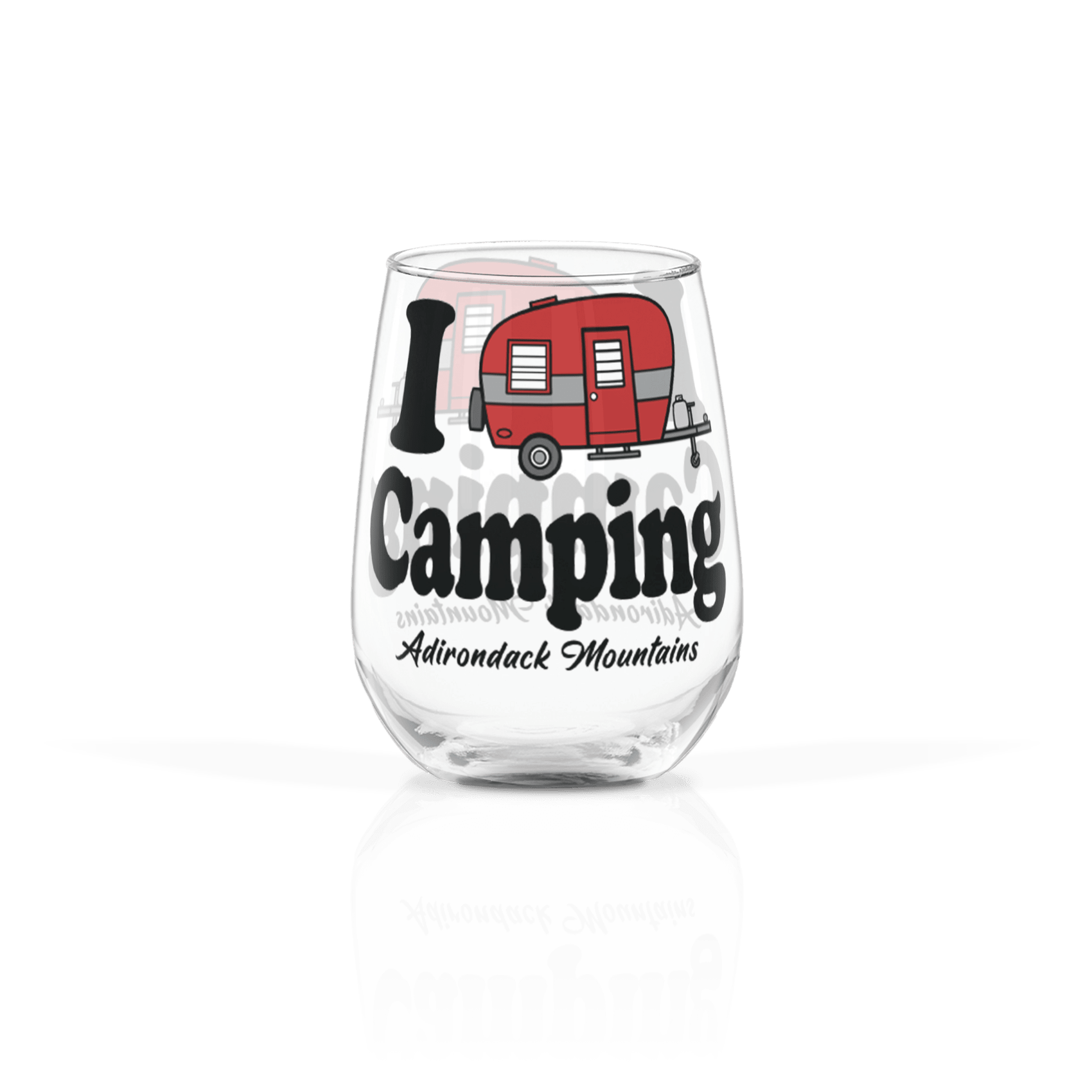 I Heart Camping Trailer