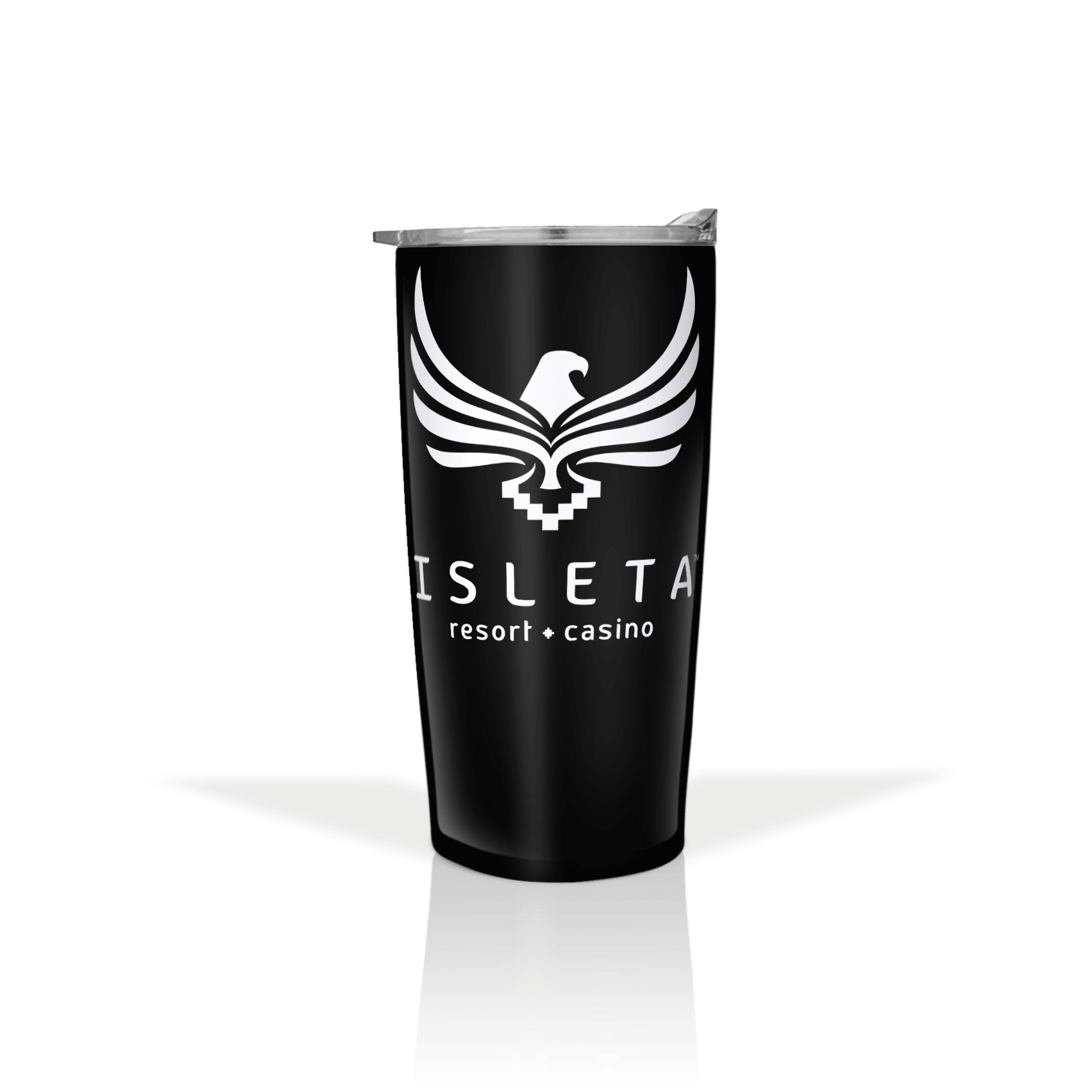 Isleta Logo on Black