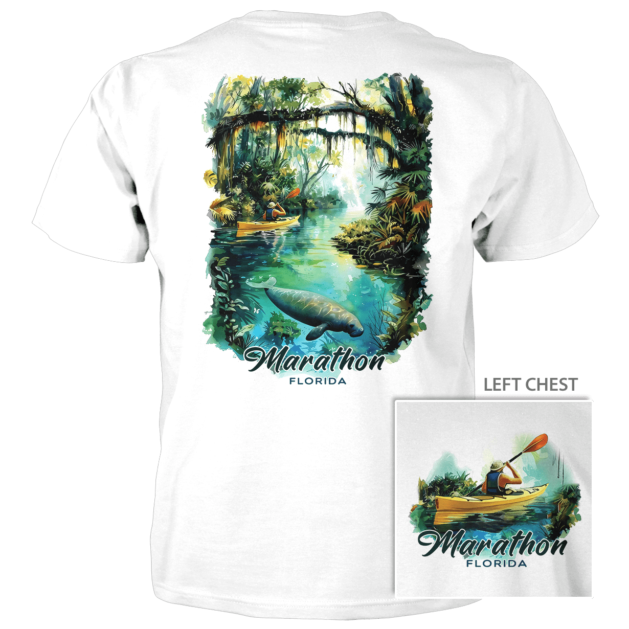 Kayak Cross Trees Manatee