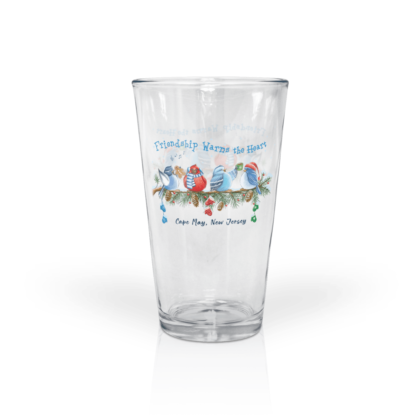 Clear 16 oz Pint Glass