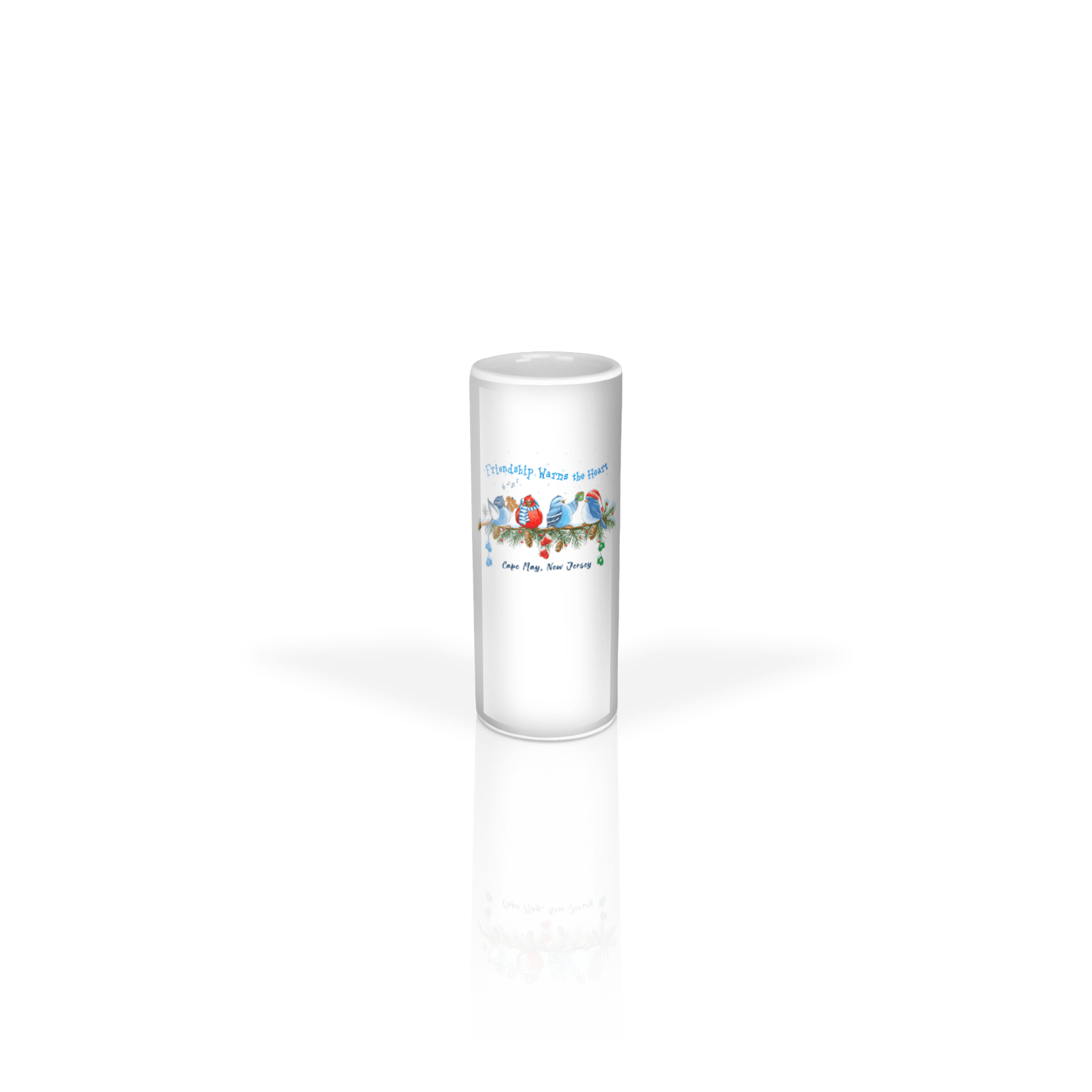 Ceramic Shooter 3oz White