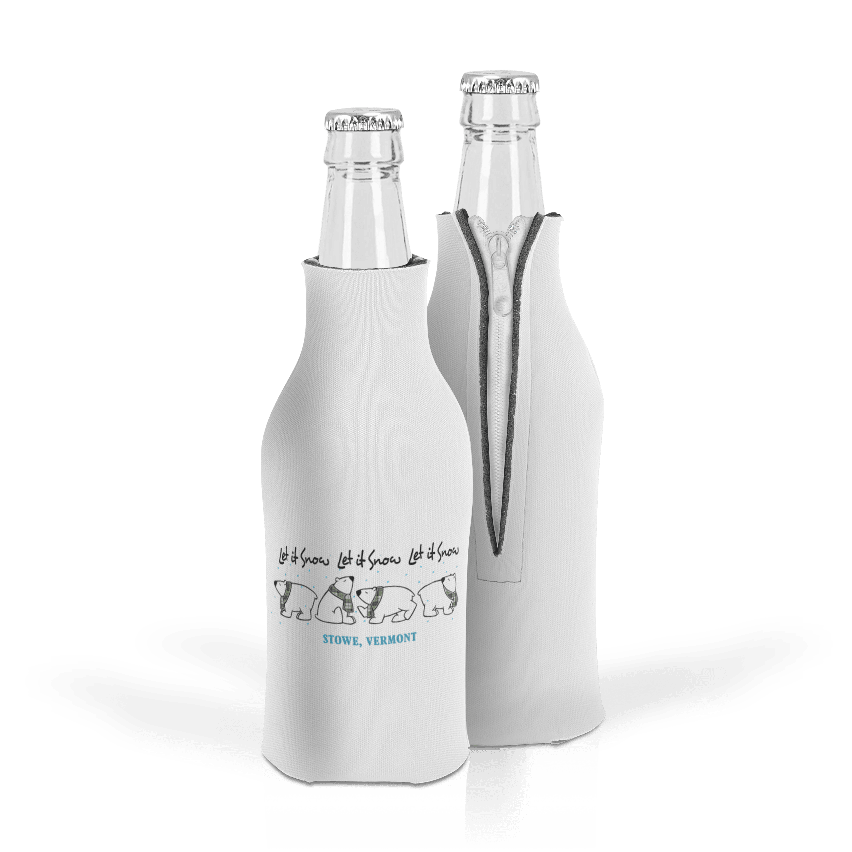 Scuba Foam Zippered Bottle