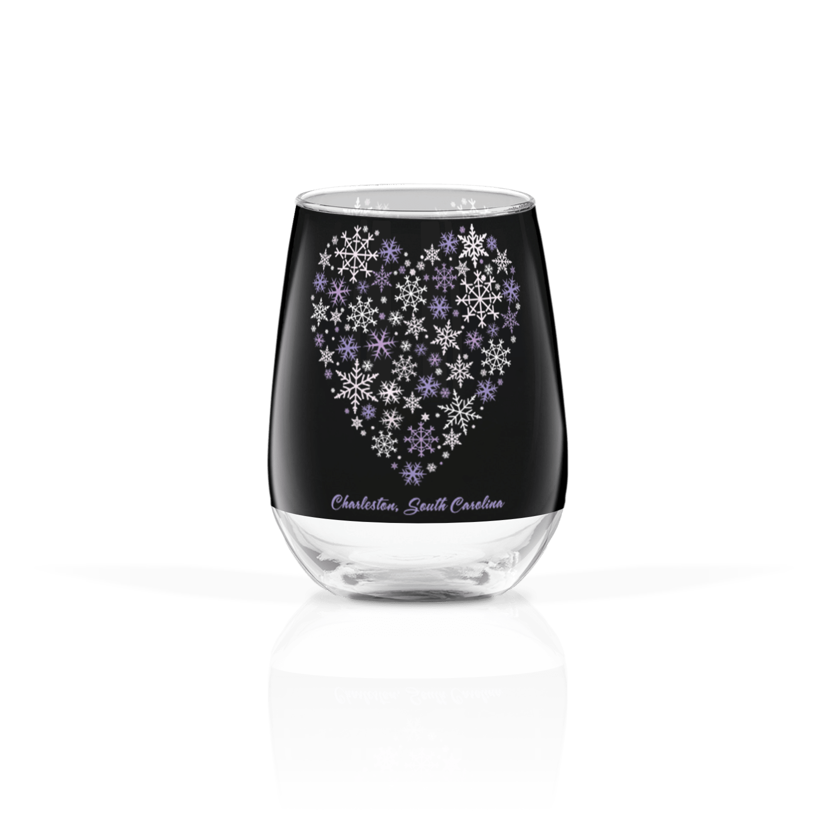 Clear 17oz Stemless Wine Glass