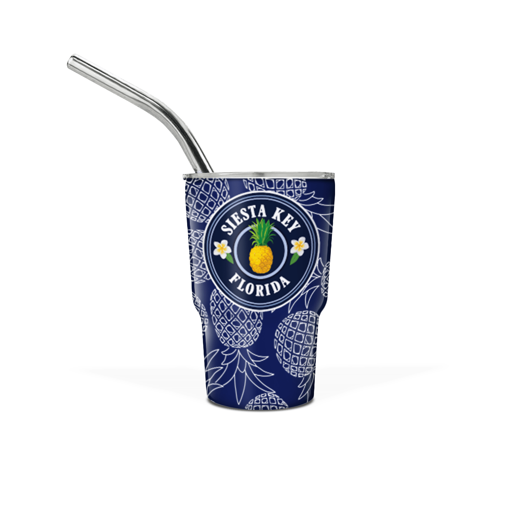 Mini 3 oz Tumbler with Straw