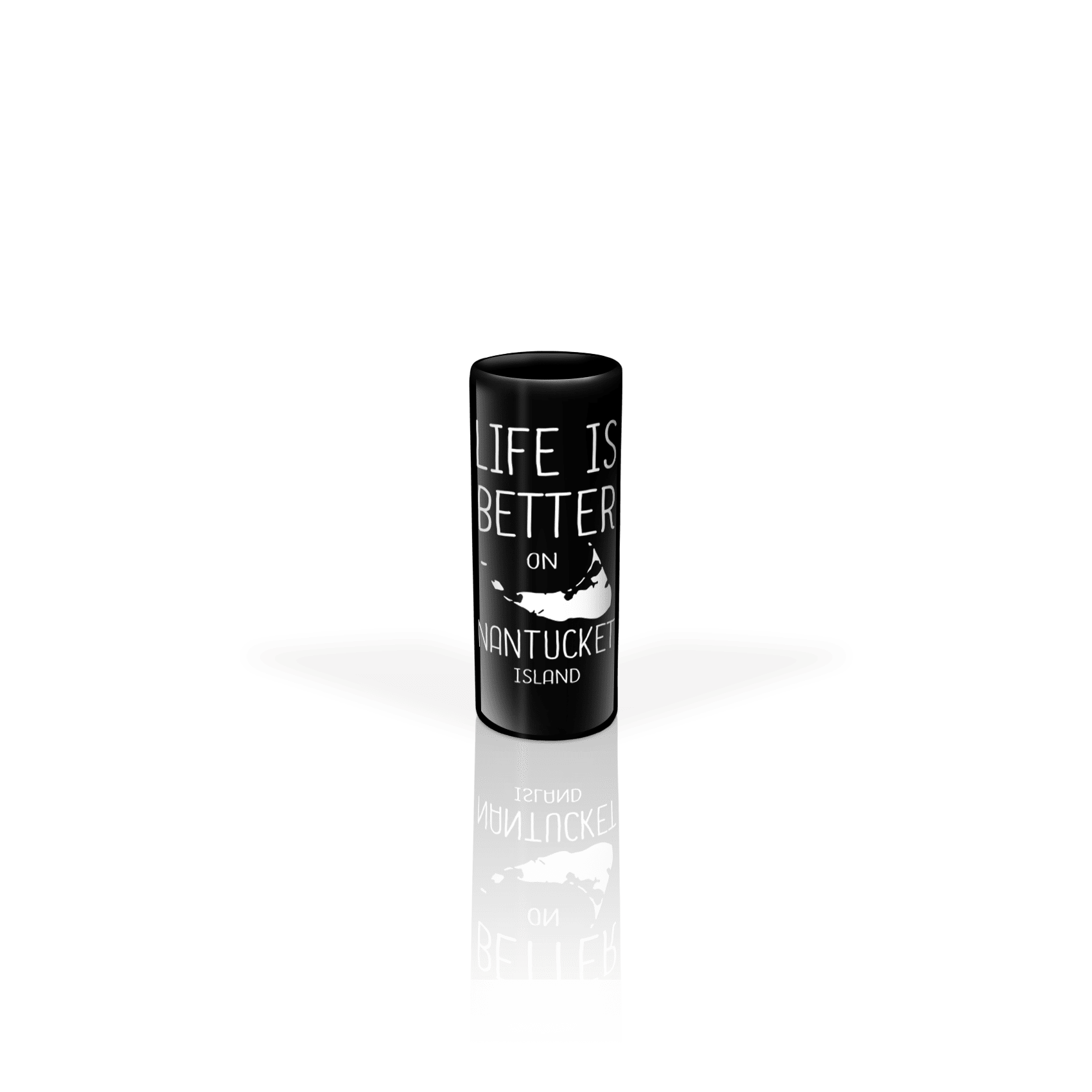 Ceramic Shooter 3oz Black