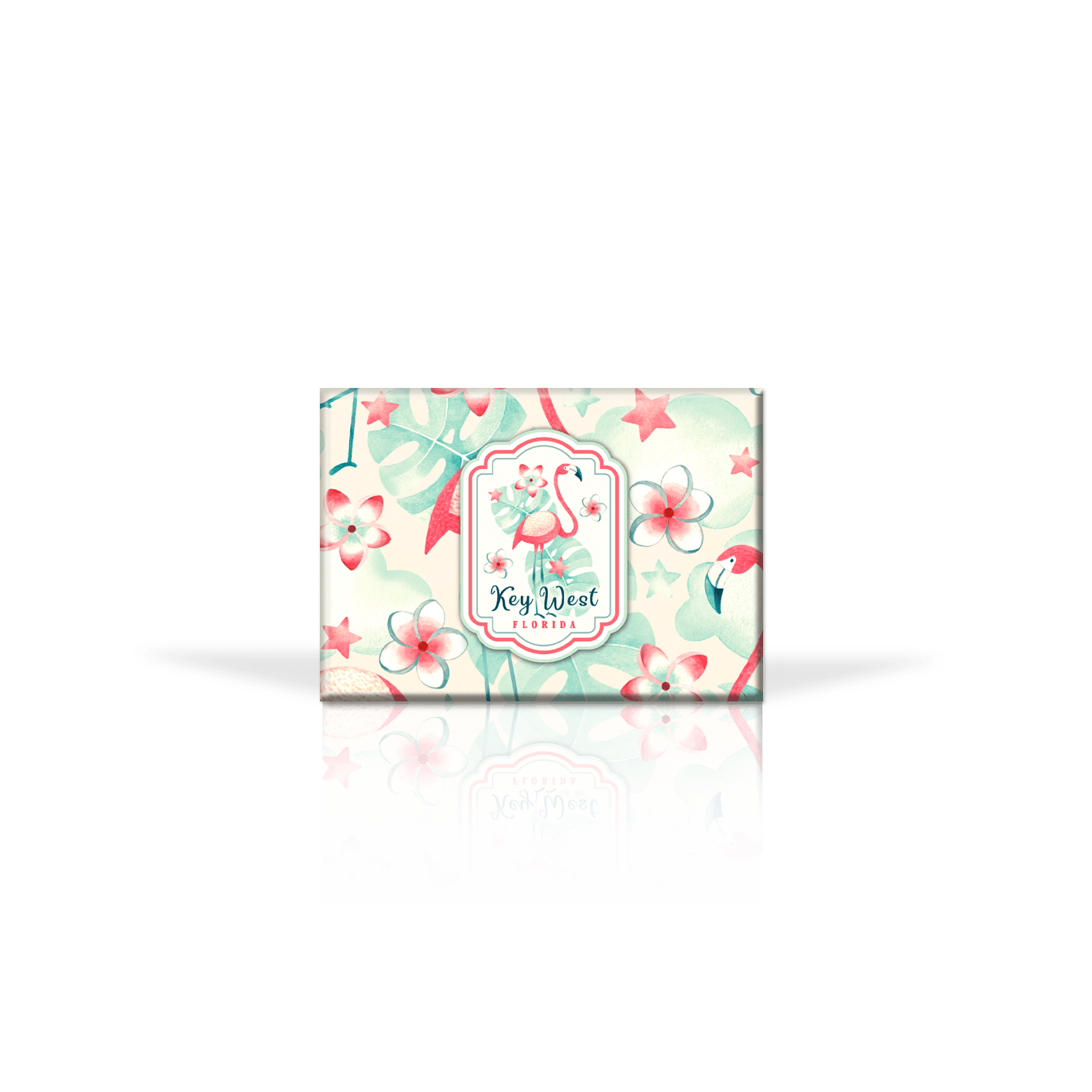 Lovely Flamingo & Flowers