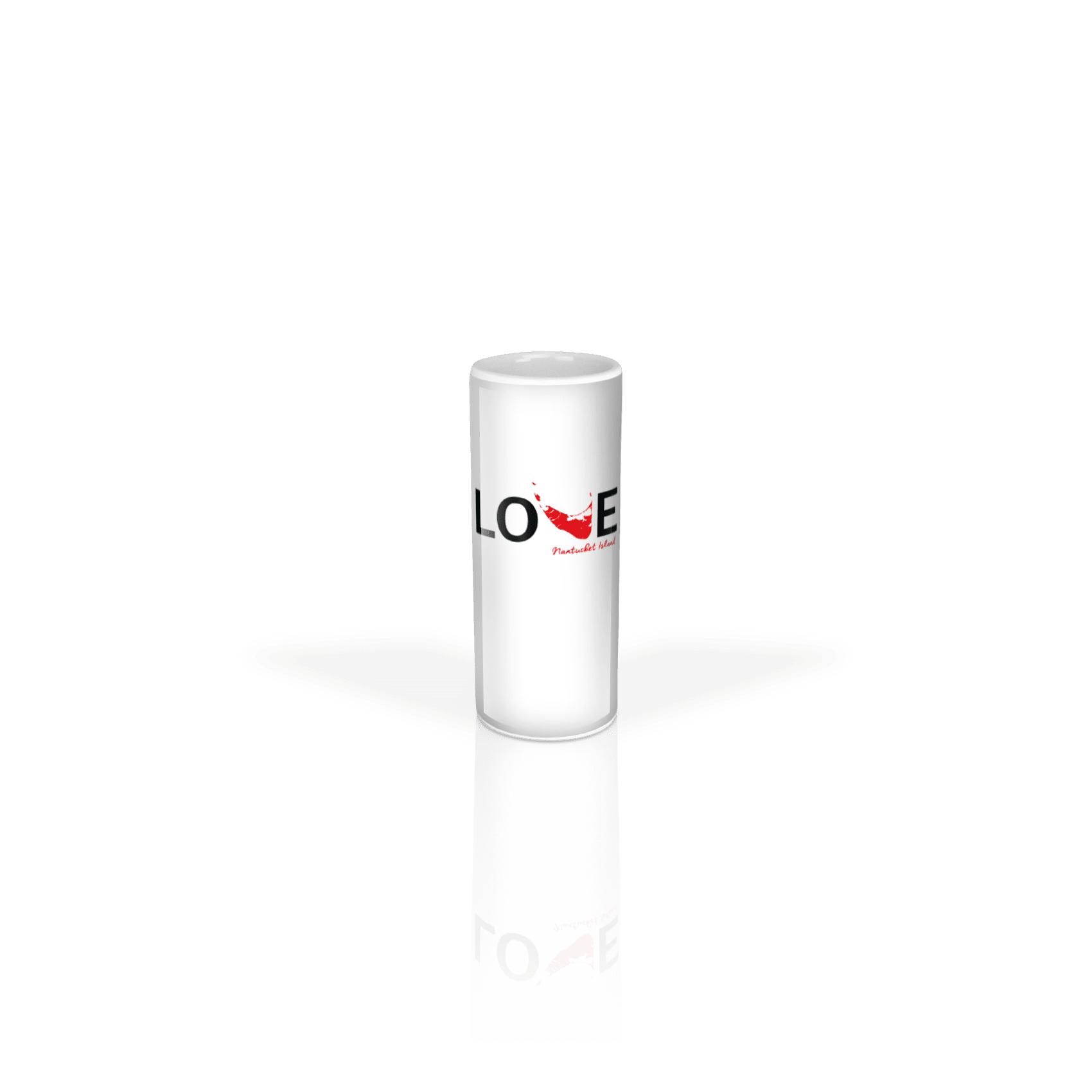 Ceramic Shooter 3oz White