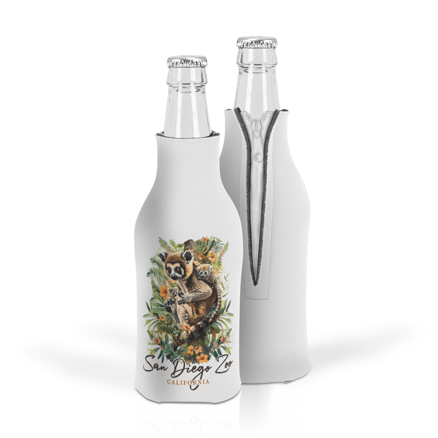 Scuba Foam Zippered Bottle