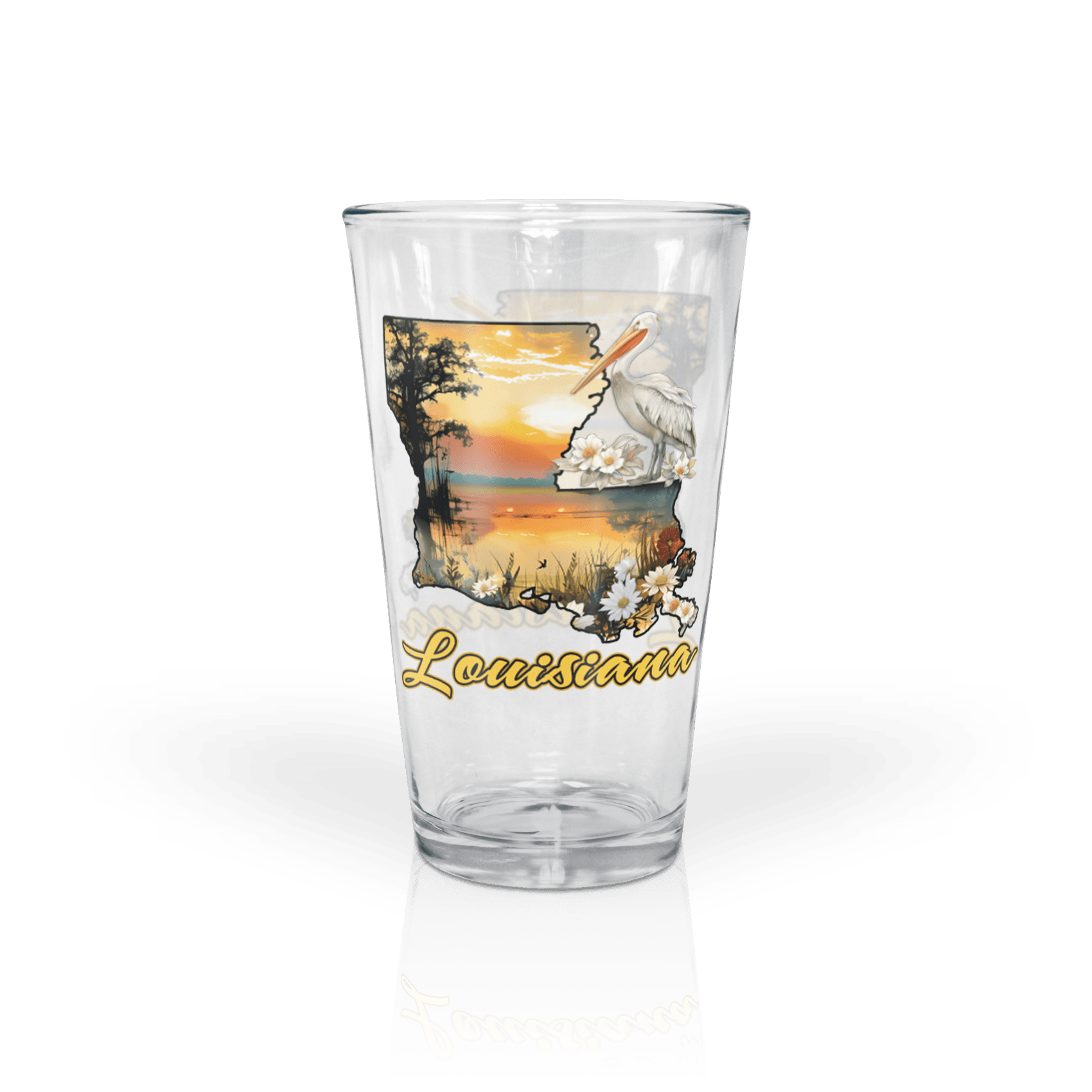 Clear 16 oz Pint Glass