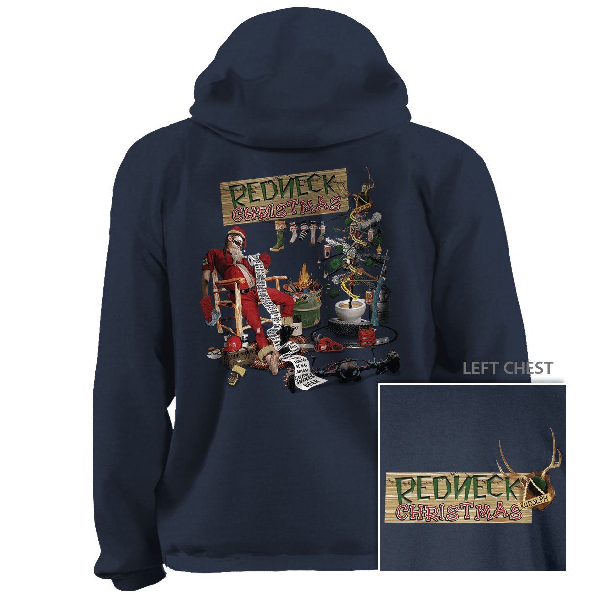 7.8 oz Fleece Hoodie