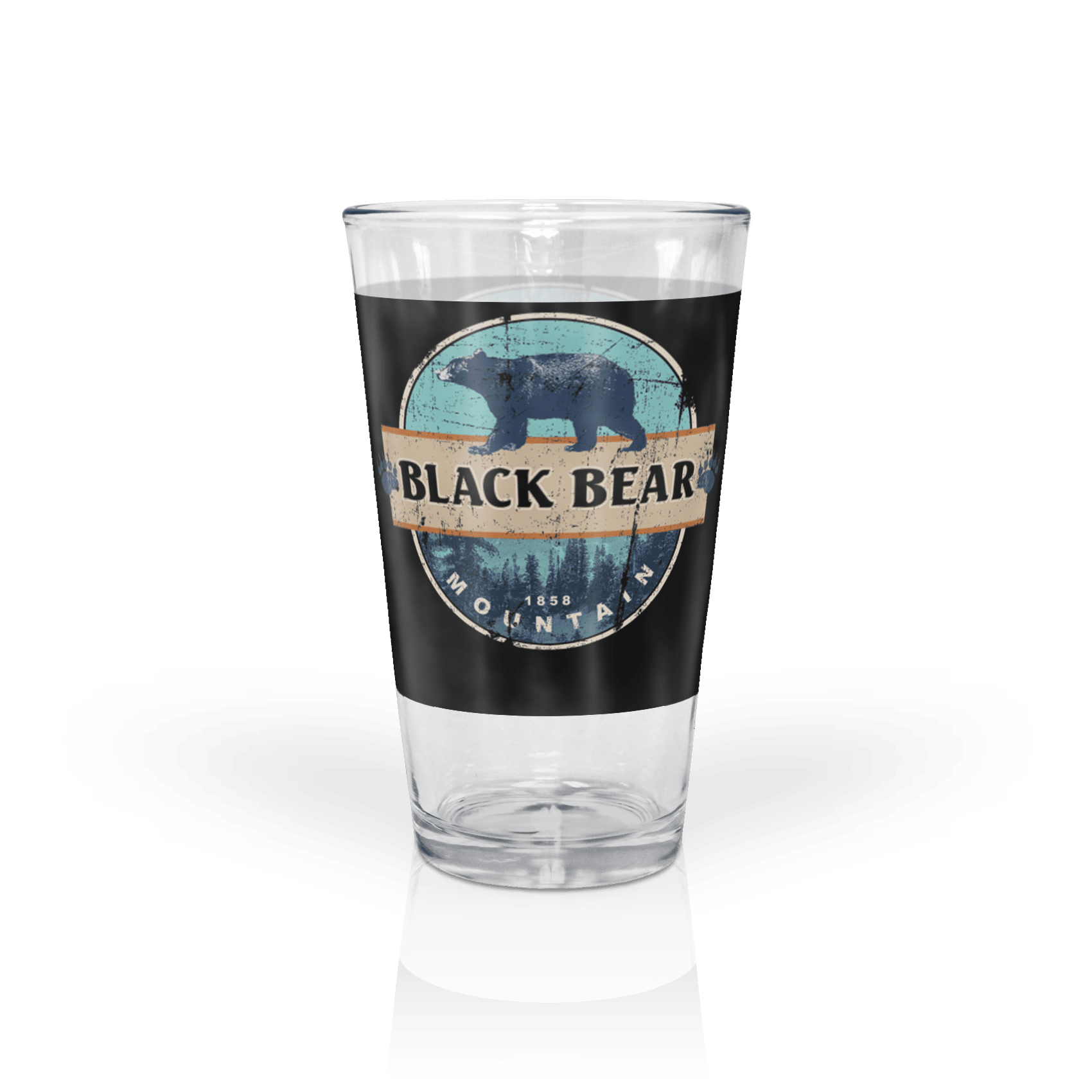 Clear 16 oz Pint Glass