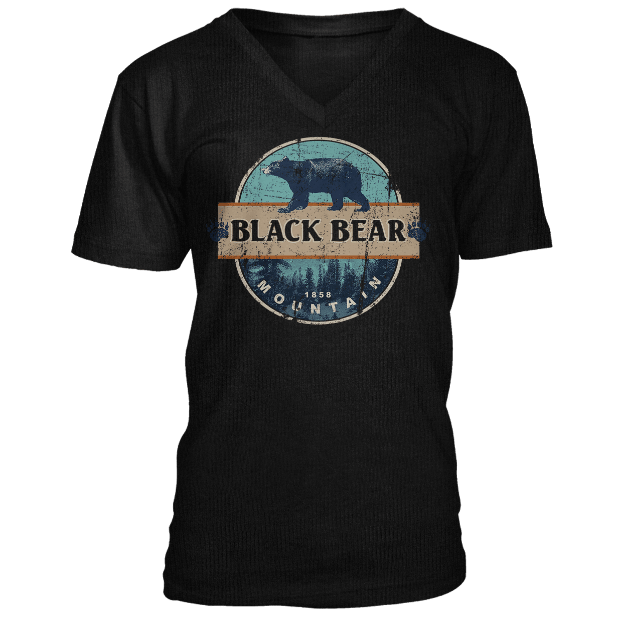 4.3 oz V-Neck T-Shirt