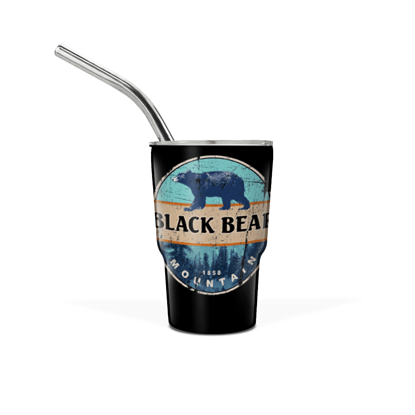 Mini 3 oz Tumbler with Straw
