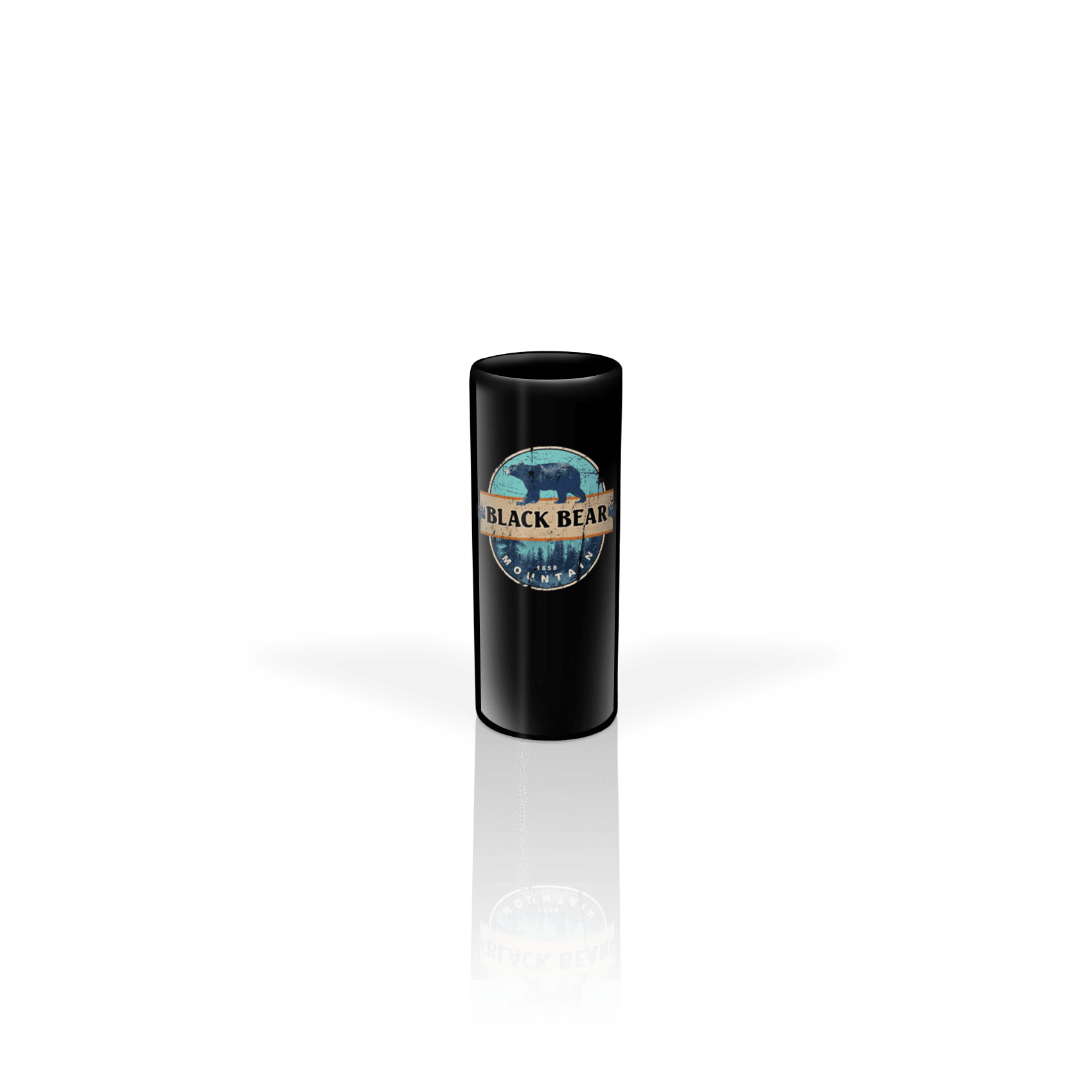 Ceramic Shooter 3oz Black