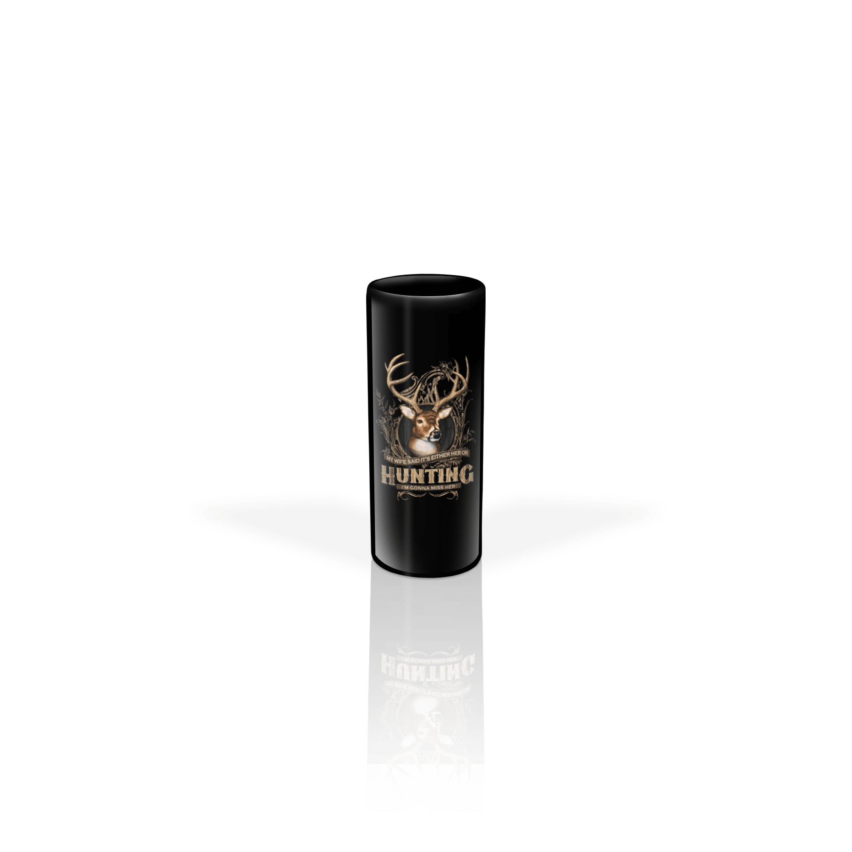 Ceramic Shooter 3oz Black