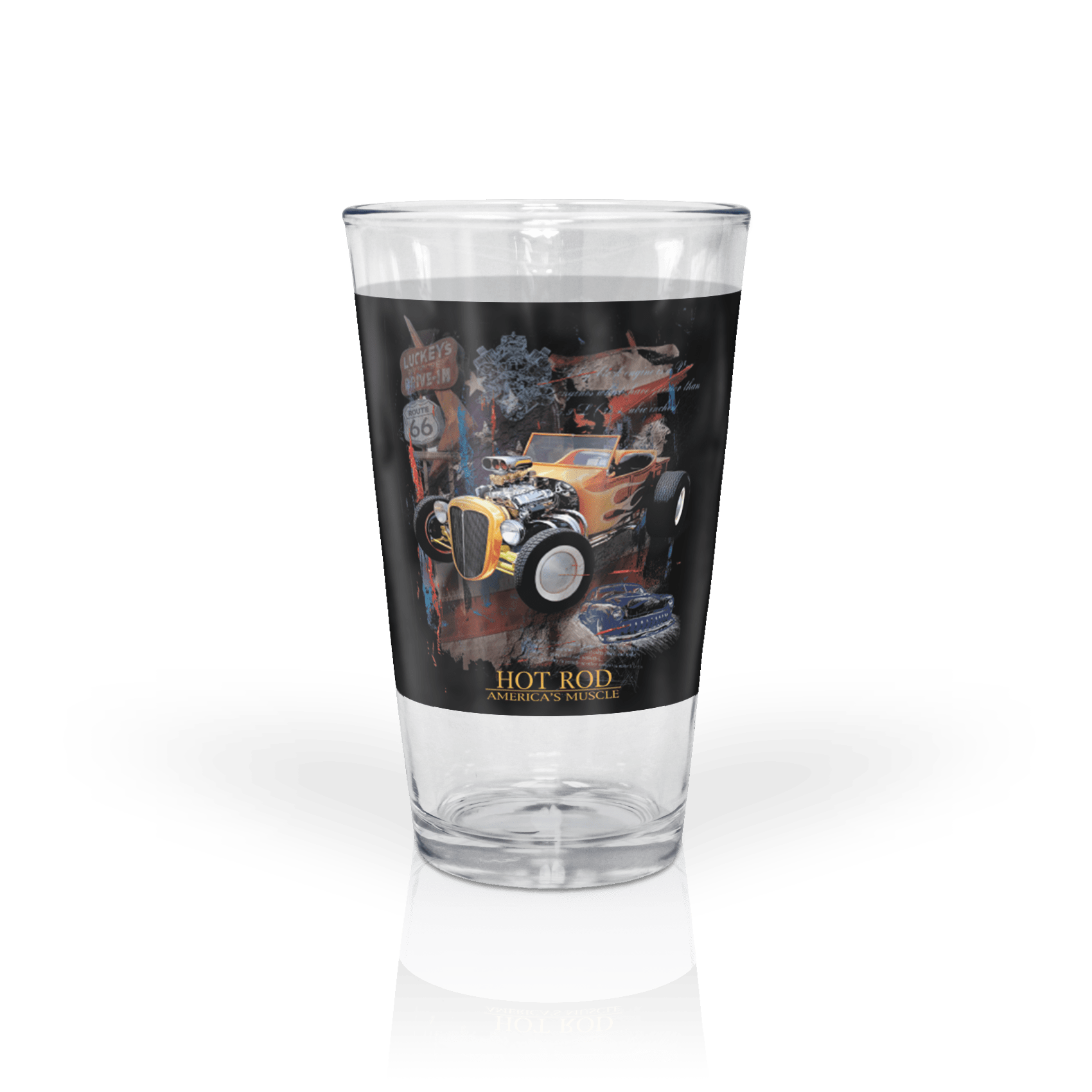 Clear 16 oz Pint Glass