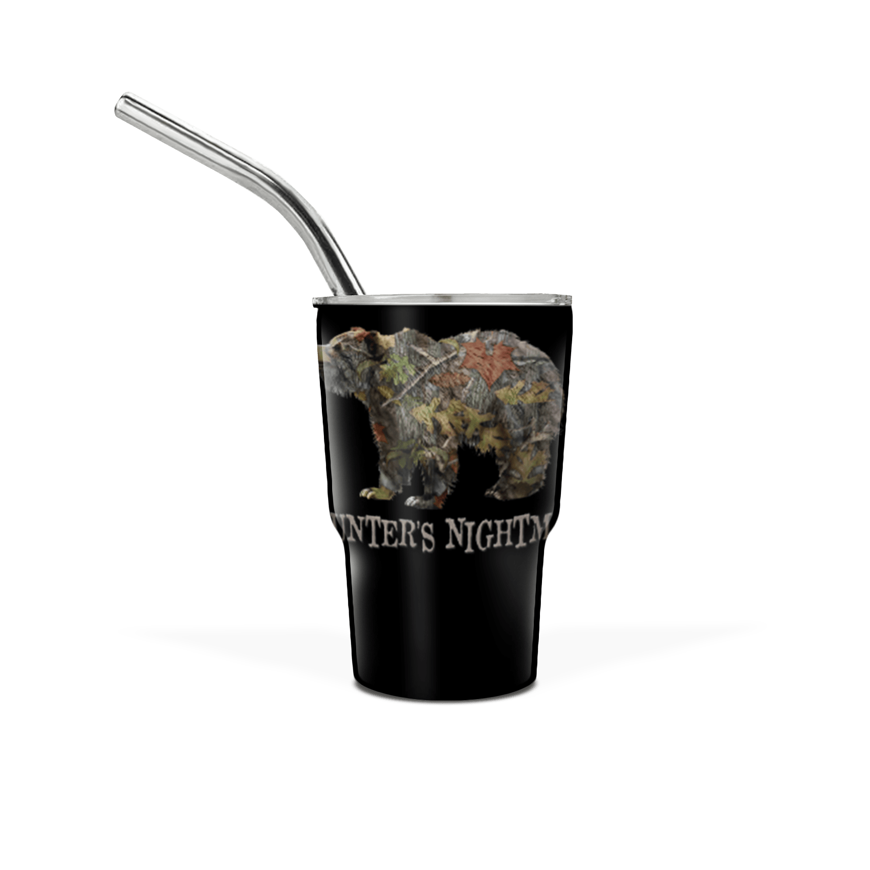 Mini 3 oz Tumbler with Straw