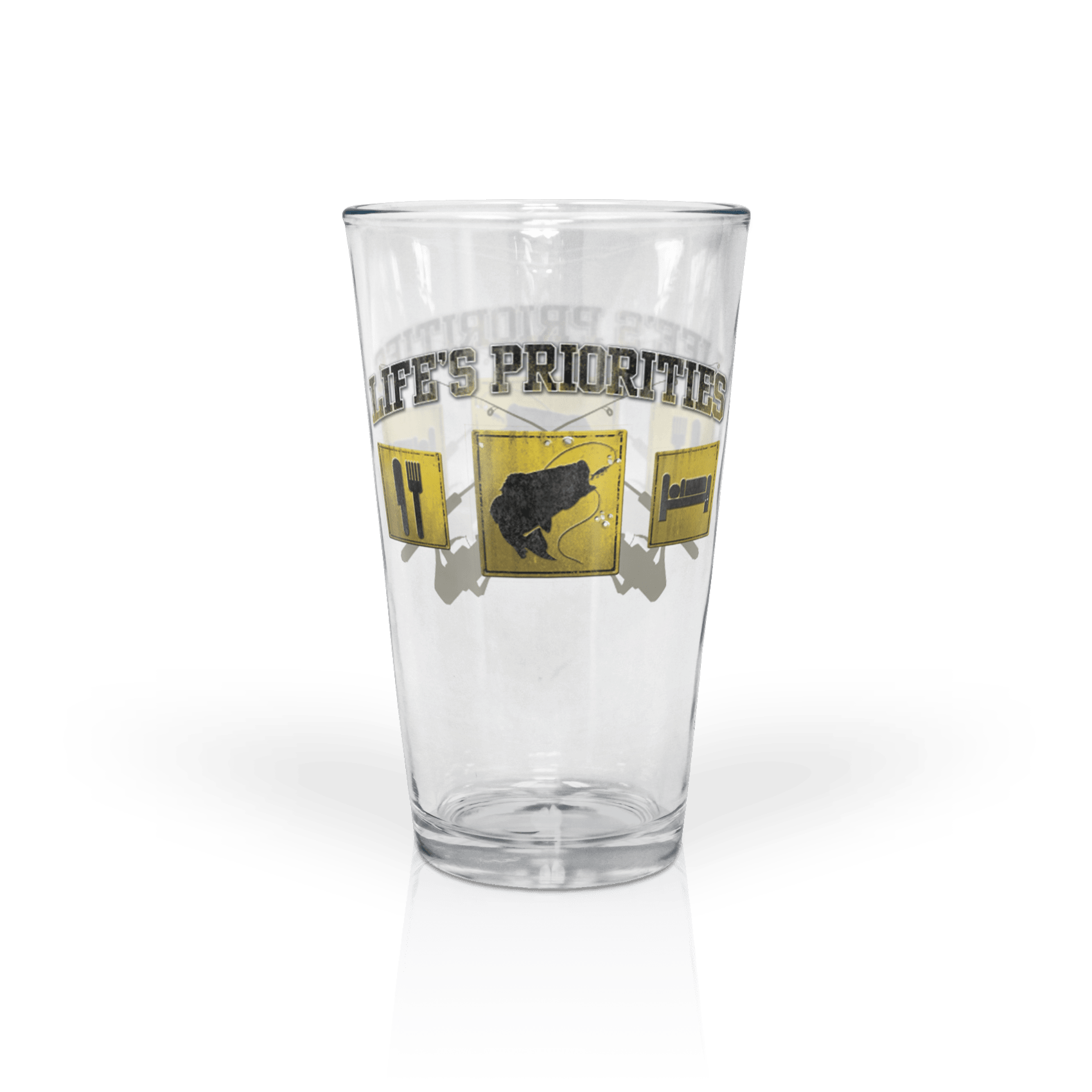 Clear 16 oz Pint Glass