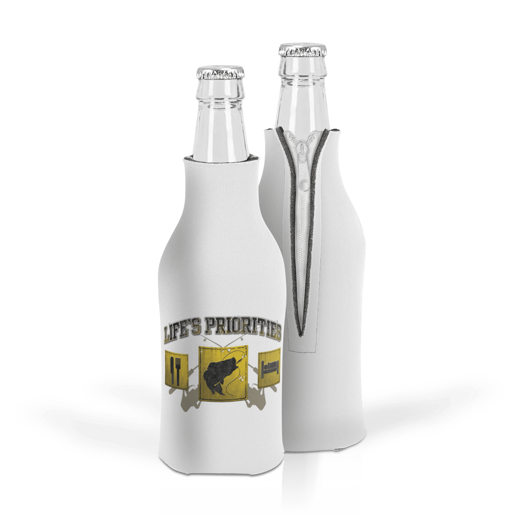 Scuba Foam Zippered Bottle