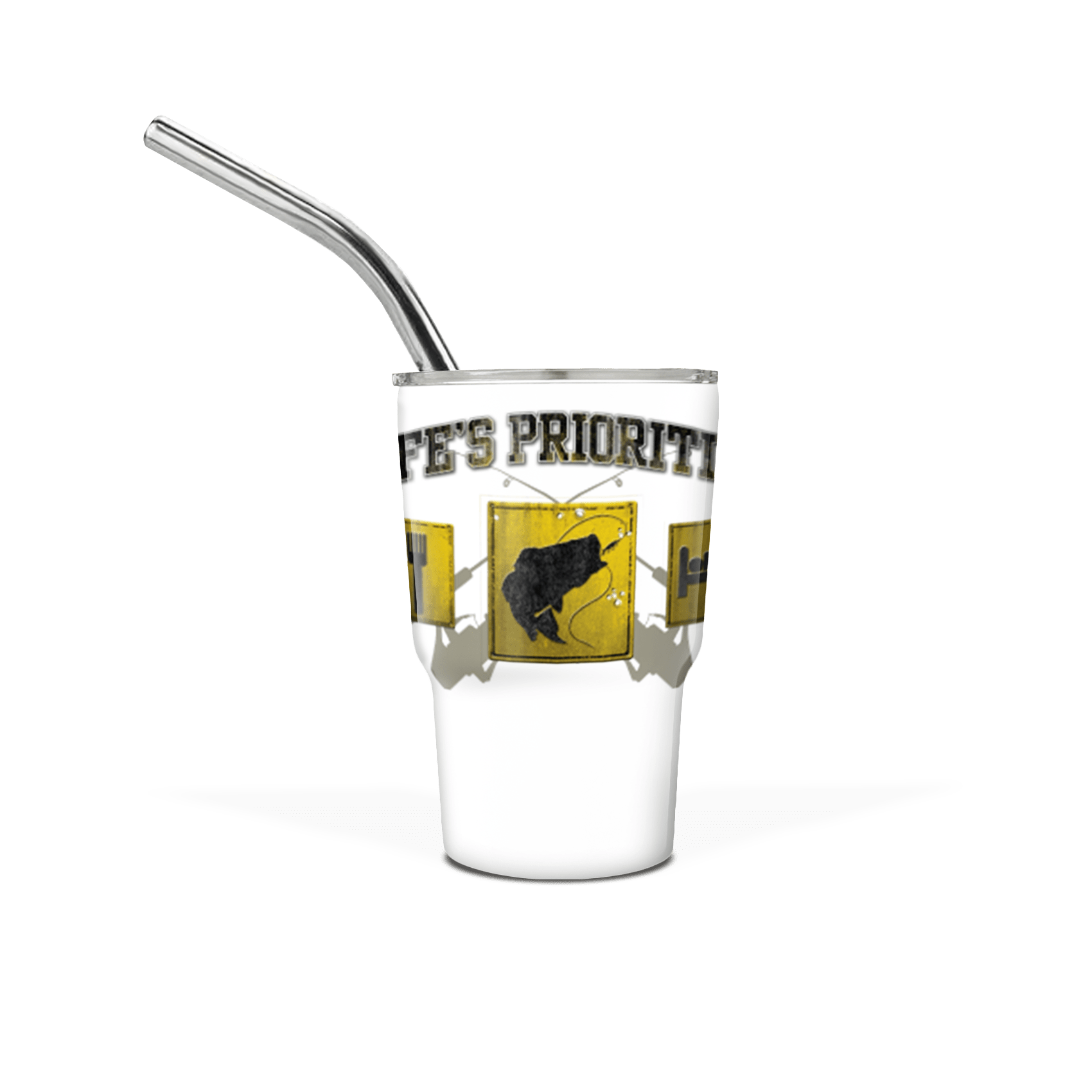 Mini 3 oz Tumbler with Straw