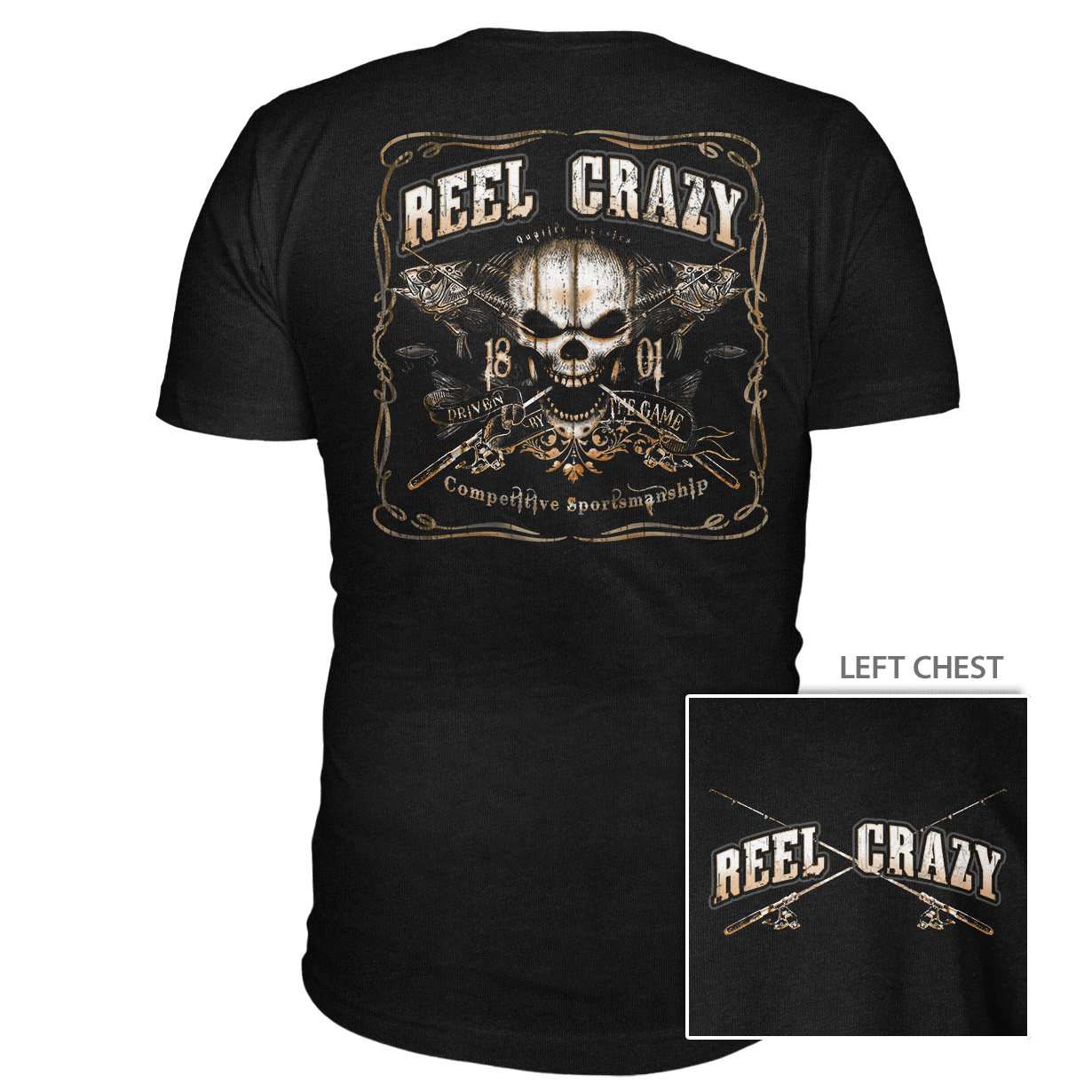 4.3 oz V-Neck T-Shirt