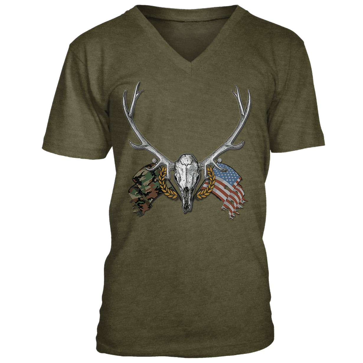 4.3 oz V-Neck T-Shirt