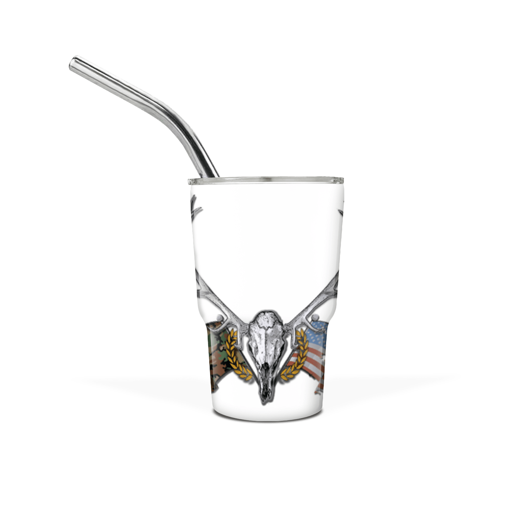 Mini 3 oz Tumbler with Straw