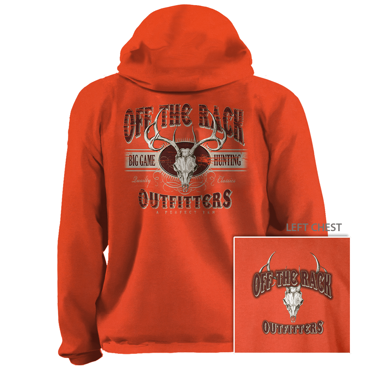 7.8oz Zip Hooded Sweatshirt