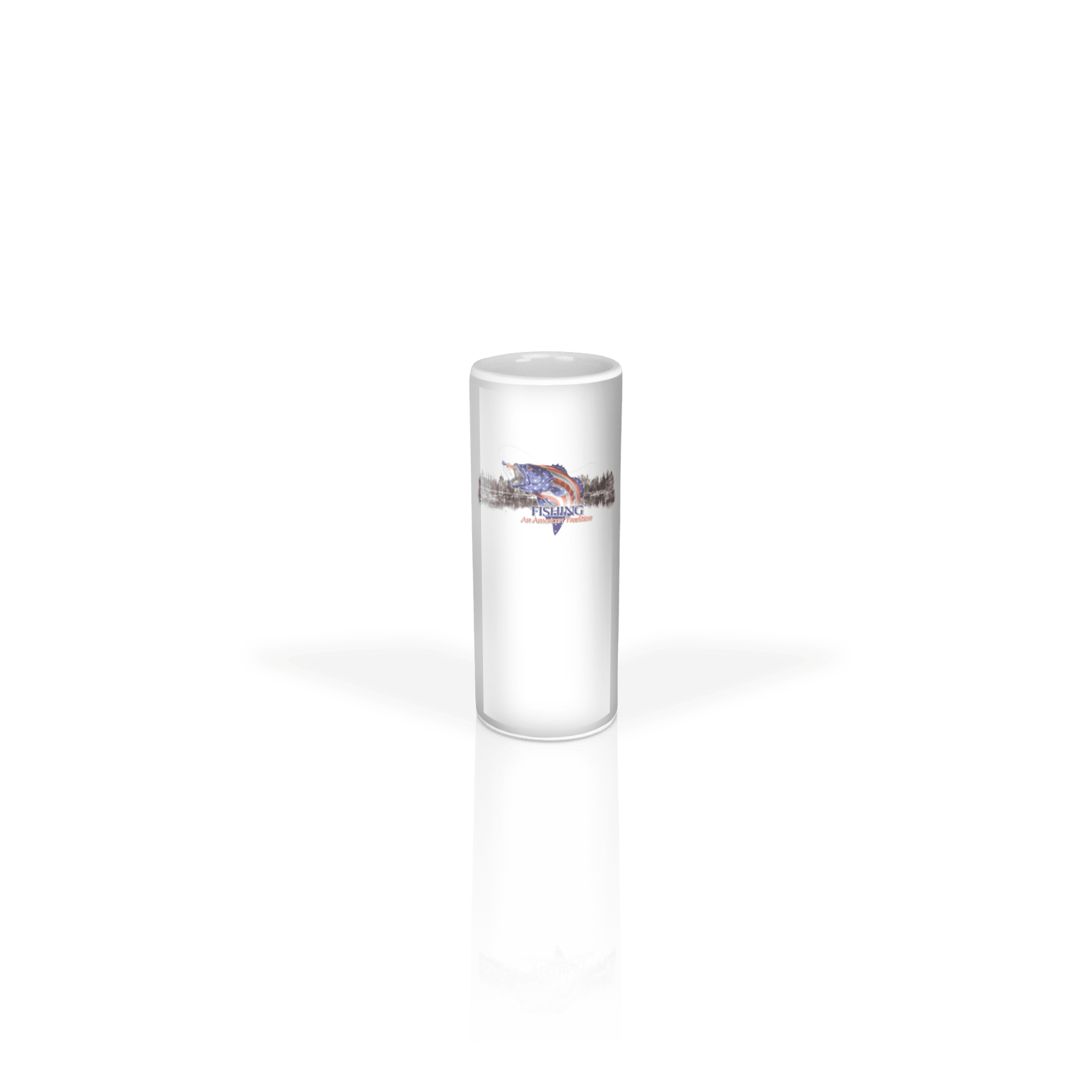 Ceramic Shooter 3oz White