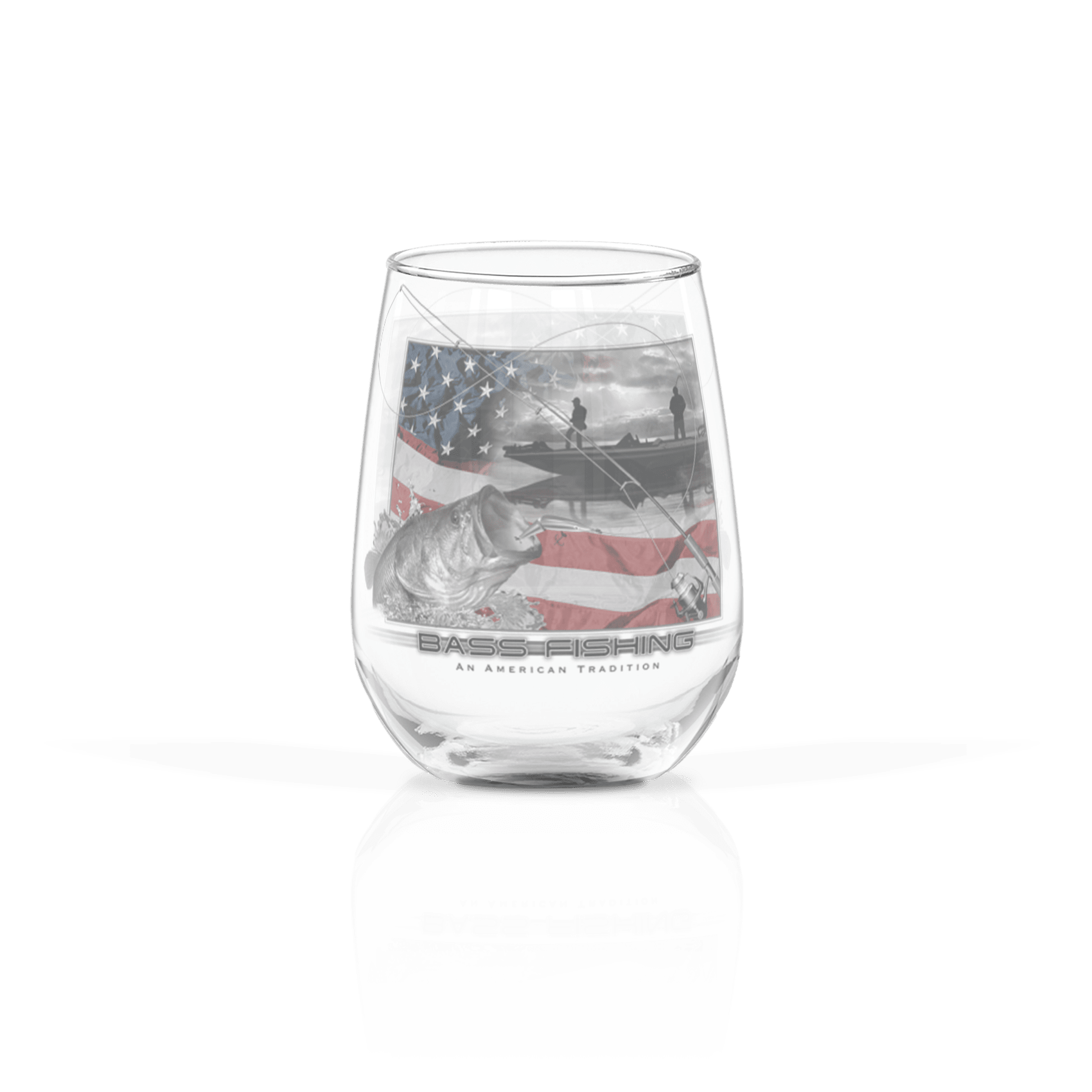 Clear 17oz Stemless Wine Glass