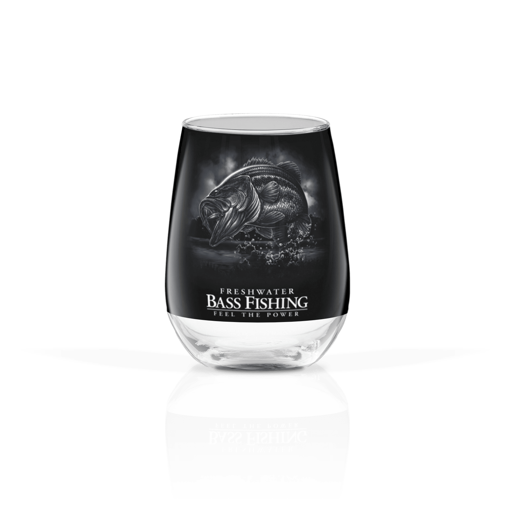 Clear 17oz Stemless Wine Glass