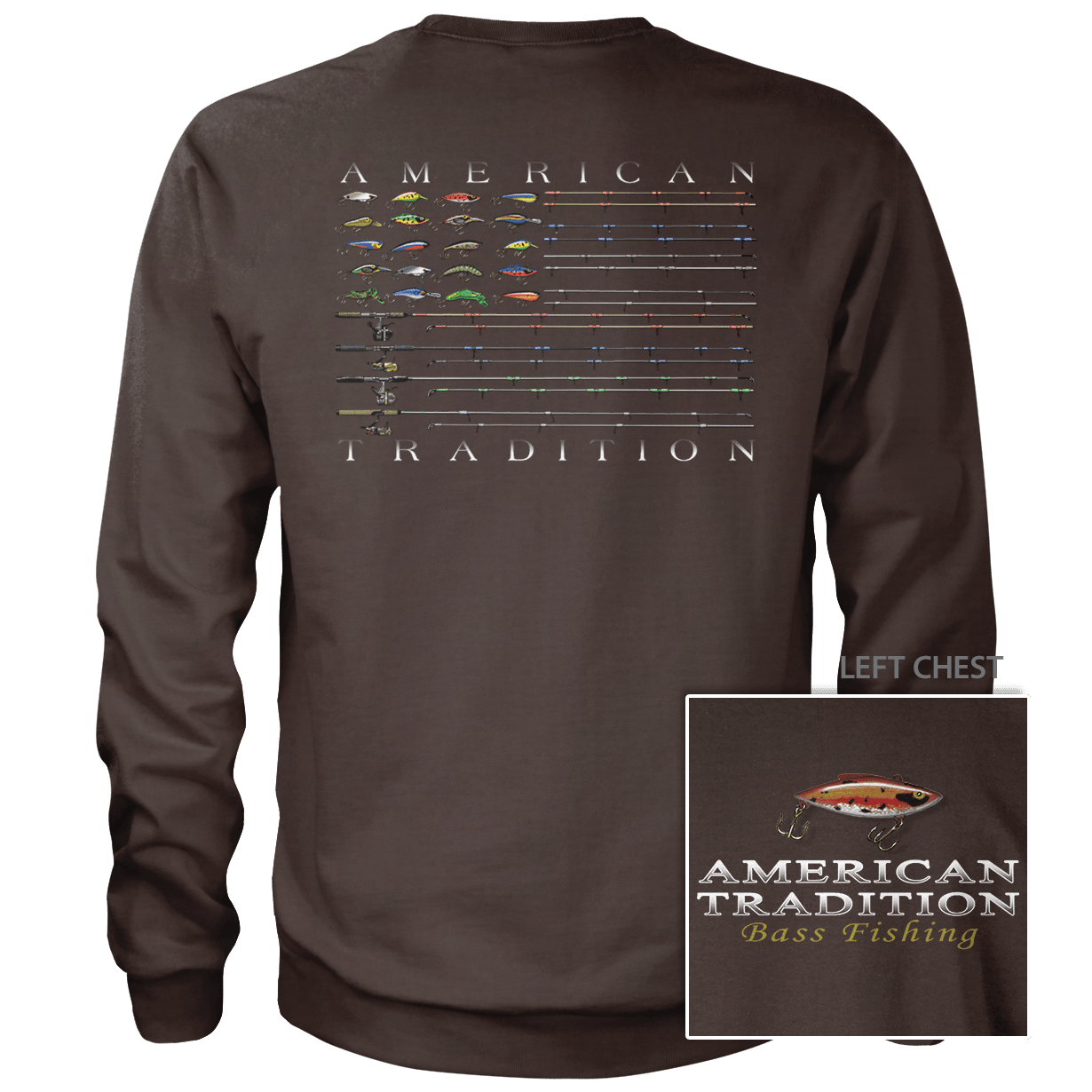7.8 oz Fleece Crewneck