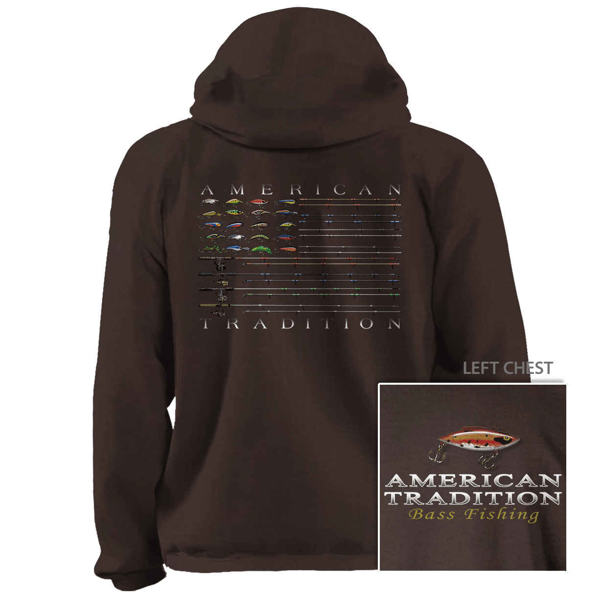 7.8 oz Fleece Hoodie