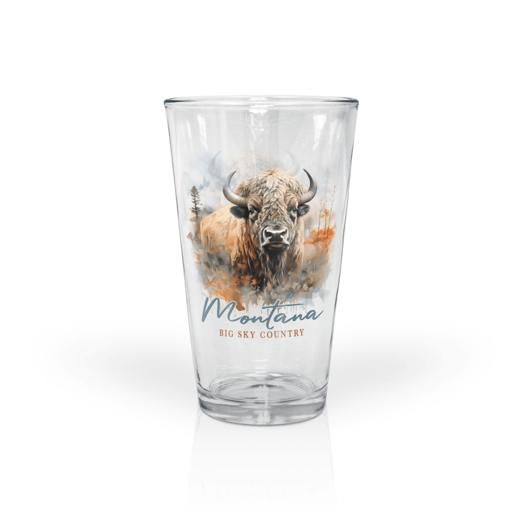 Clear 16 oz Pint Glass