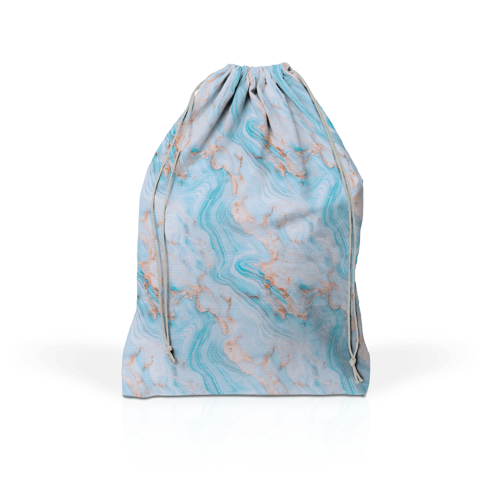 Marble Coral and Aqua